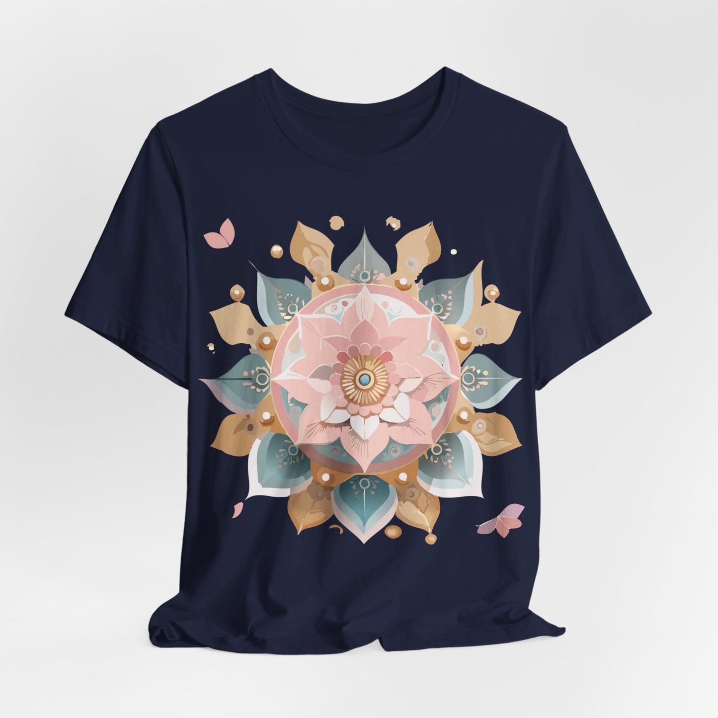 Natural Cotton Tee Shirt - Medallion Collection Printify