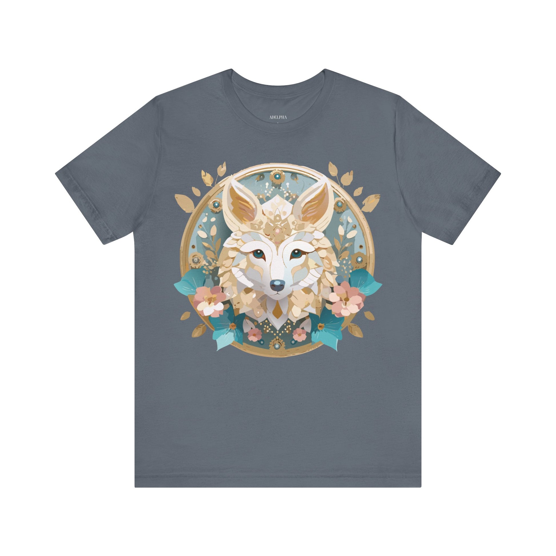 Natural Cotton Tee Shirt - Medallion Collection Printify