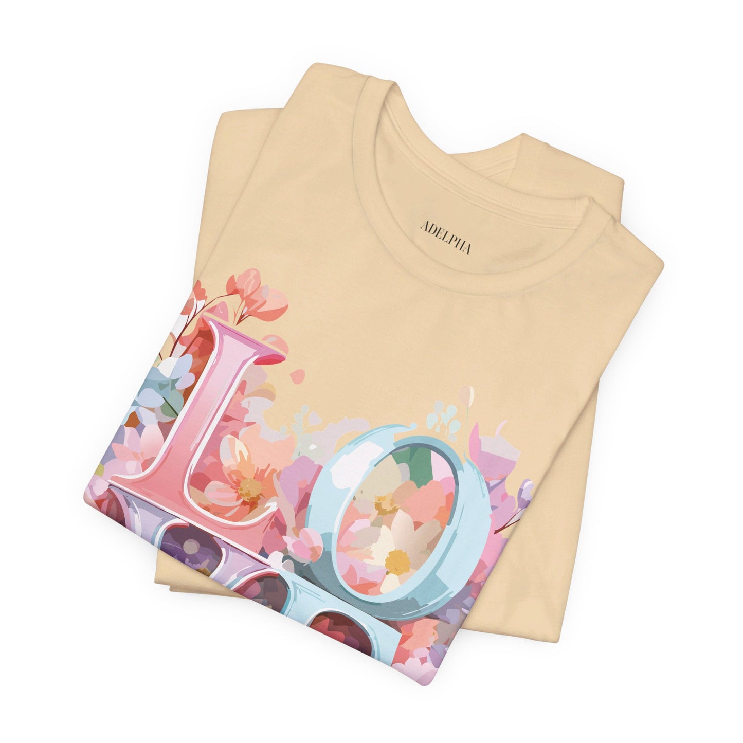 Natural Cotton Tee Shirt - Love story Collection Printify