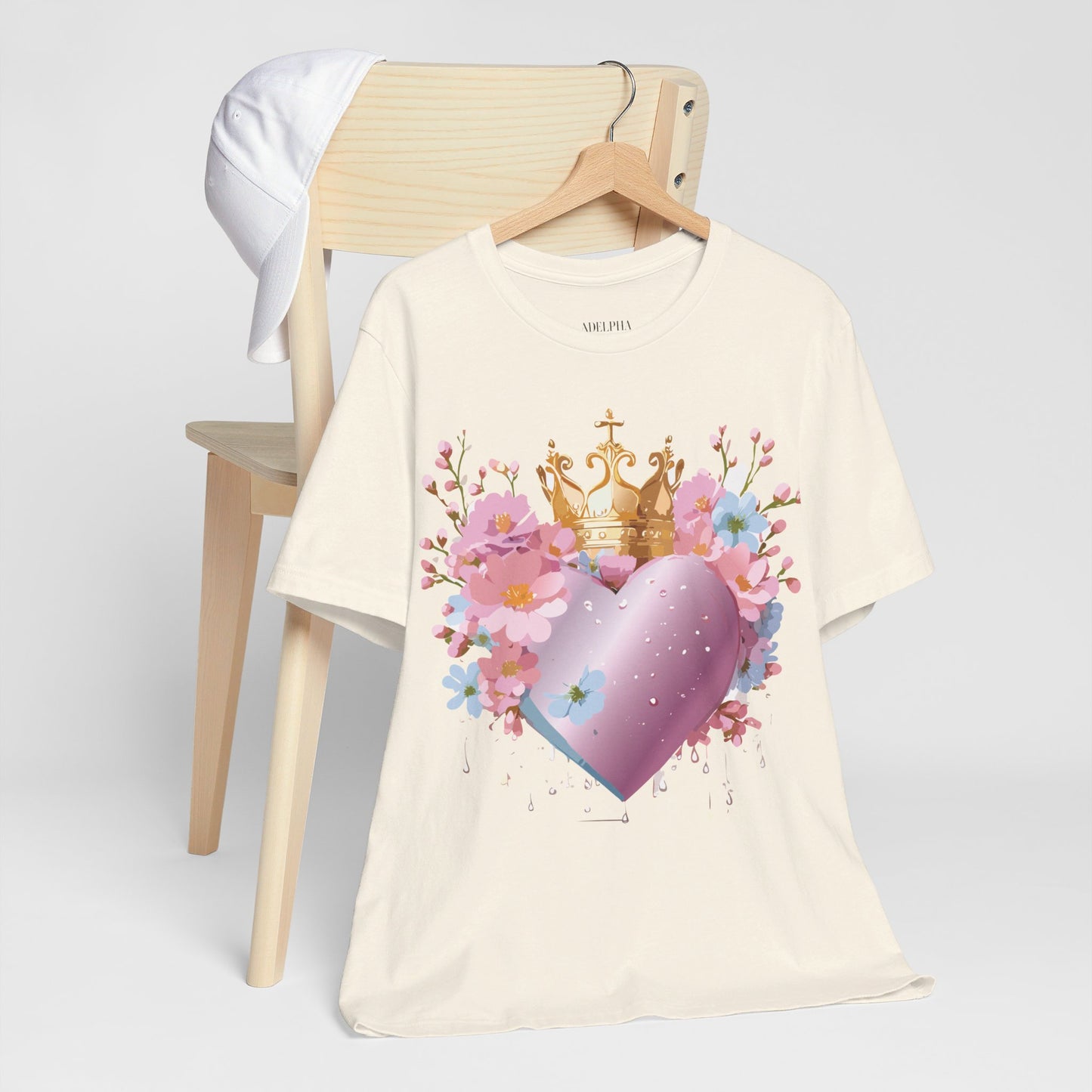 Natural Cotton Tee Shirt - Love story Collection Printify
