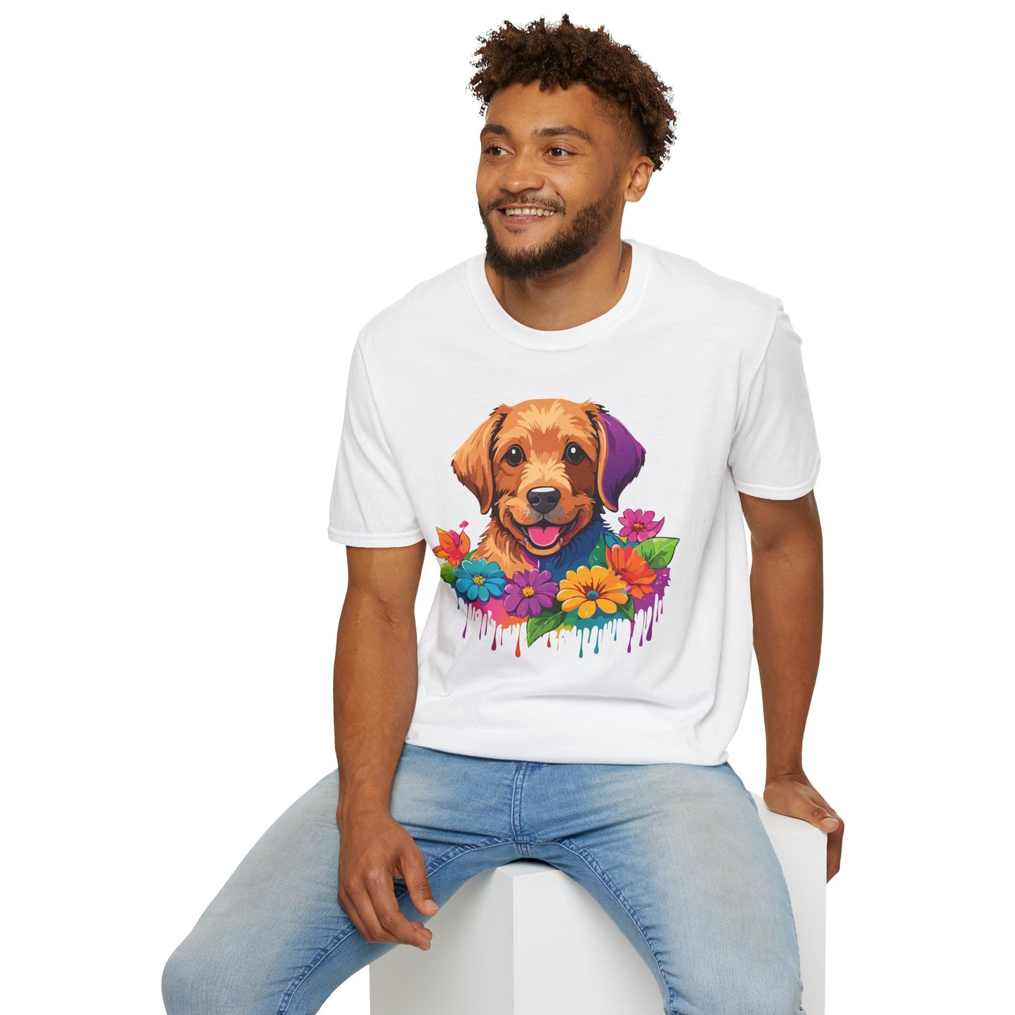 Dog Shirt, Shirt with Dog, Animal Tee, Shirt with Animals