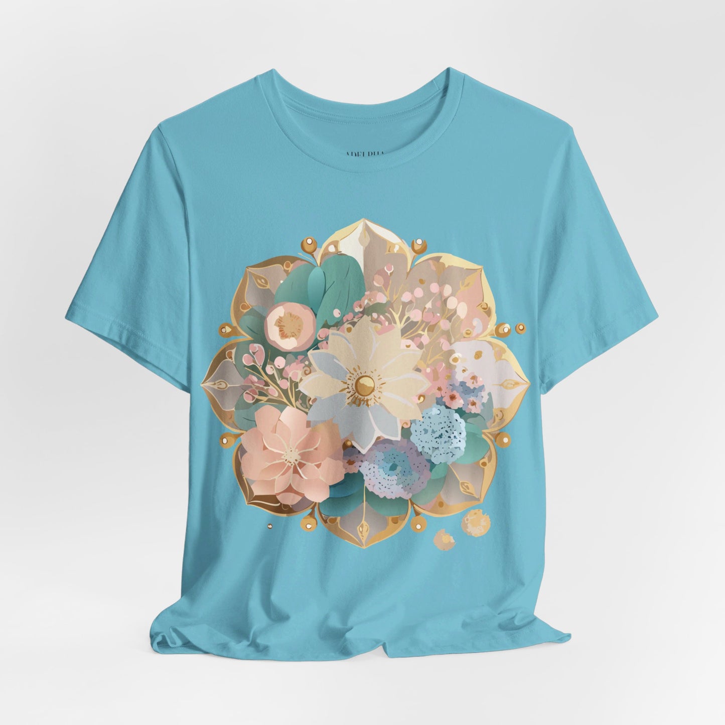 Natural Cotton Tee Shirt - Medallion Collection Printify