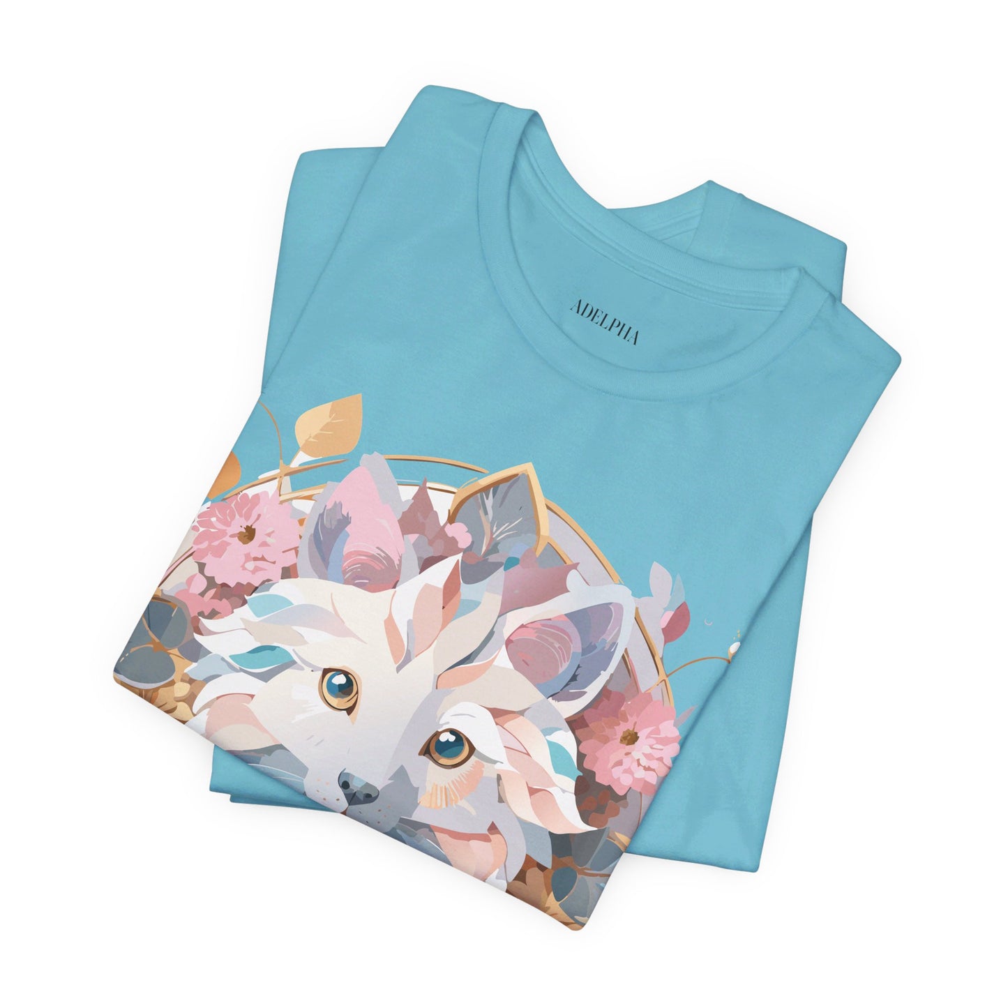Natural Cotton Tee Shirt - Medallion Collection Printify
