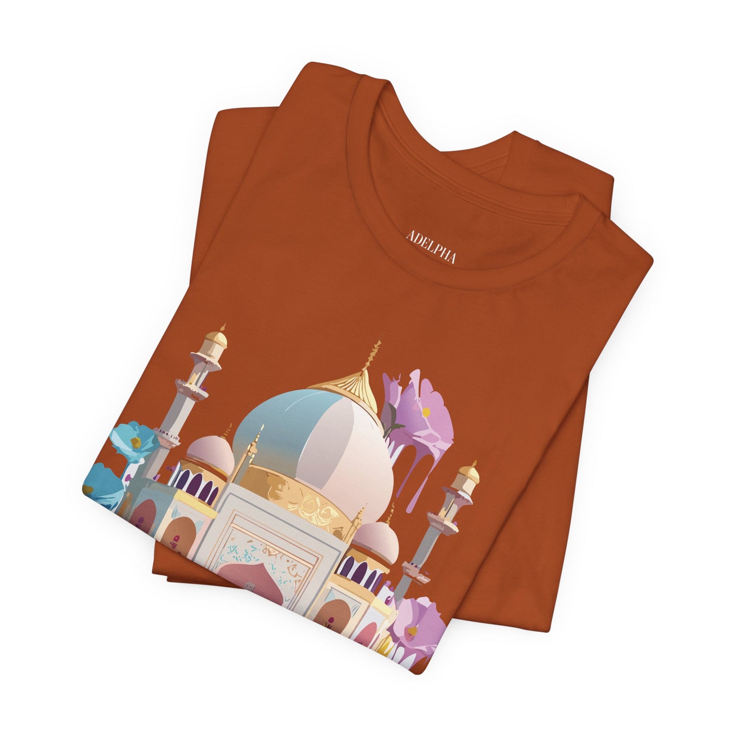 Natural Cotton Tee Shirt - Bukhara, Uzbekistan Printify
