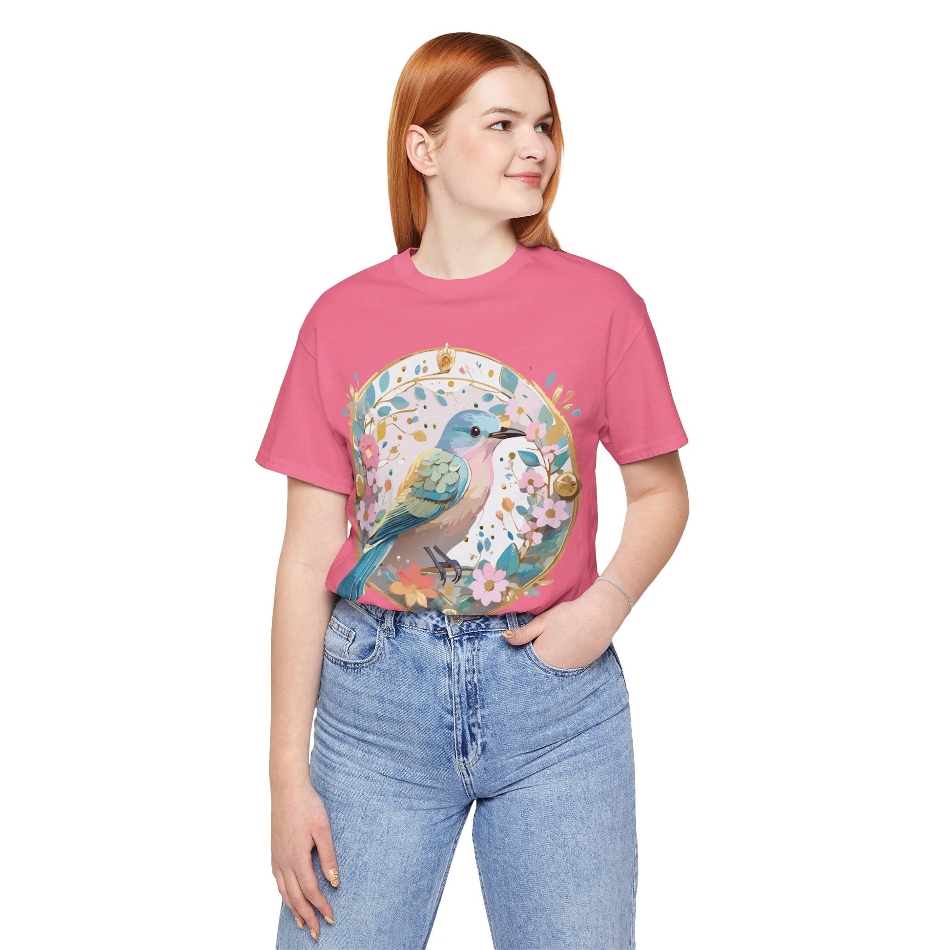 Natural Cotton Tee Shirt - Medallion Collection Printify