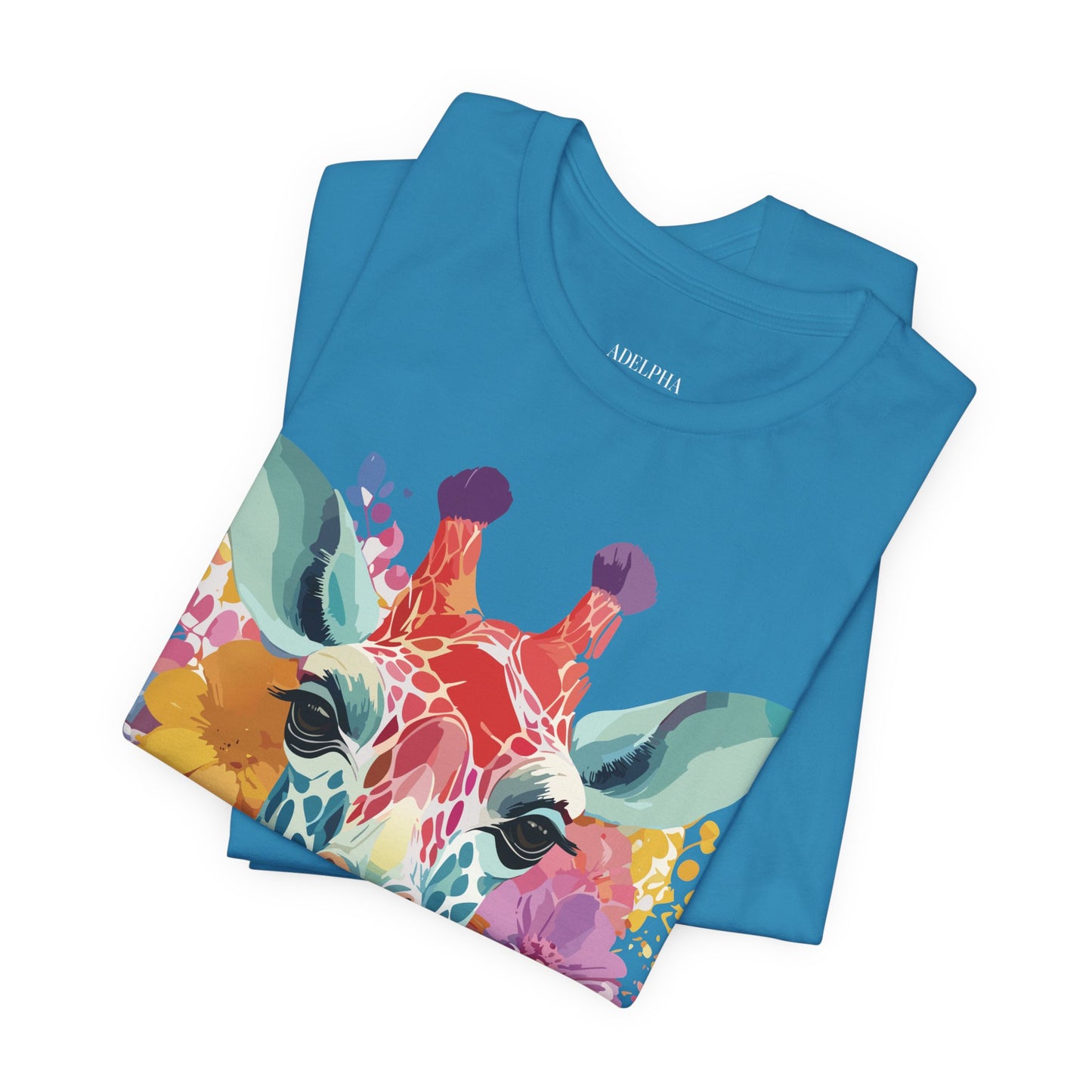 Shirt with Animals | Giraffe Printify