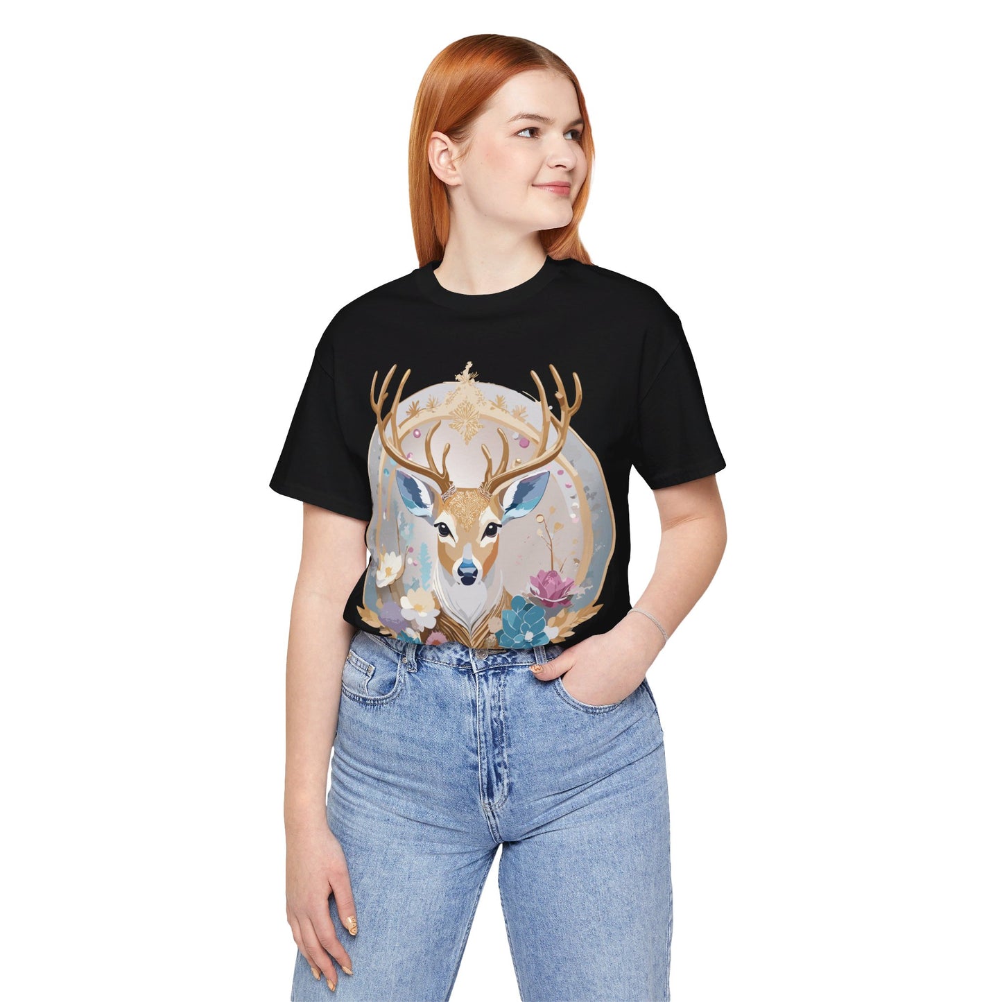 Natural Cotton Tee Shirt - Medallion Collection Printify