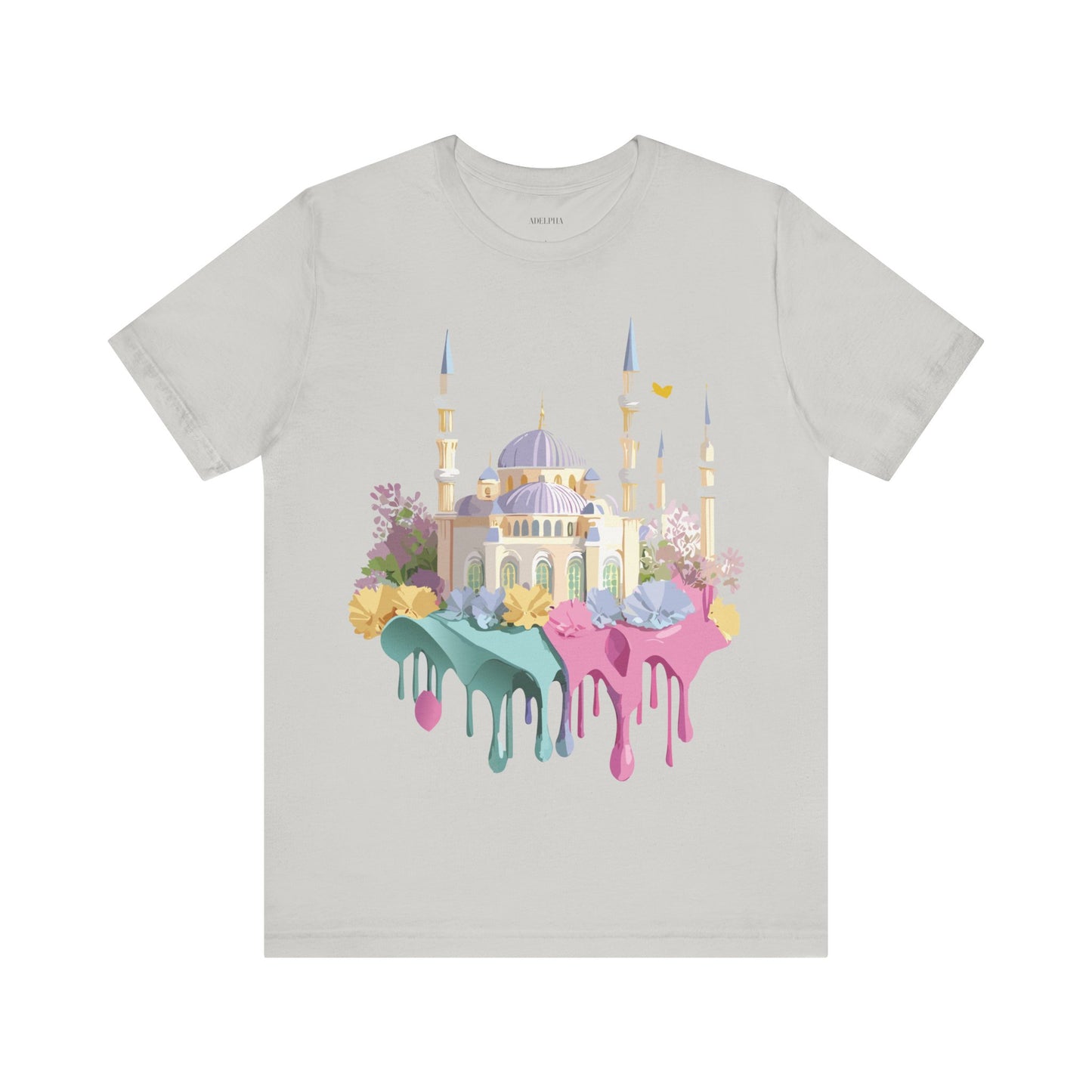 Natural Cotton Tee Shirt - Istanbul, Turkey Printify