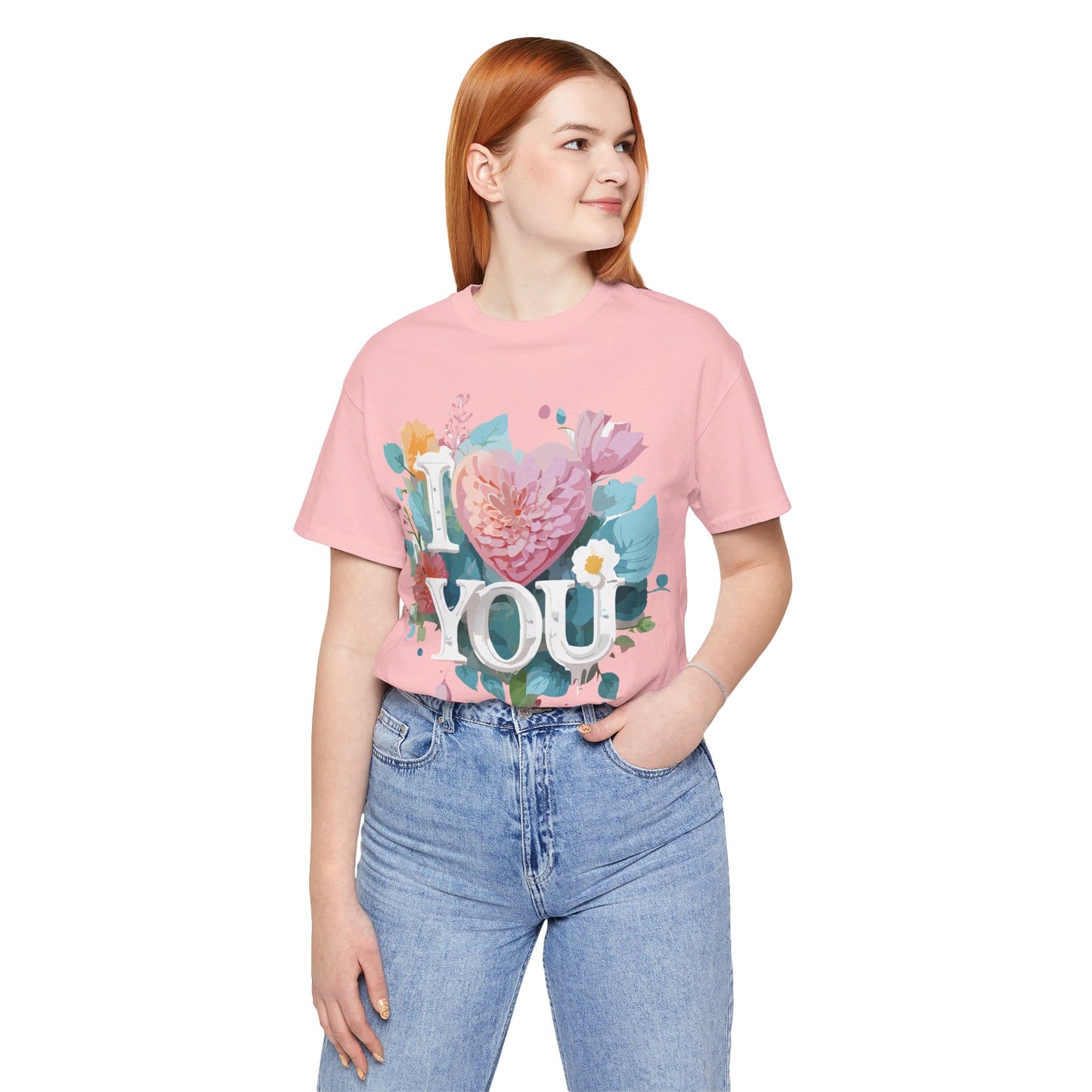 Natural Cotton Tee Shirt - Love story Collection Printify