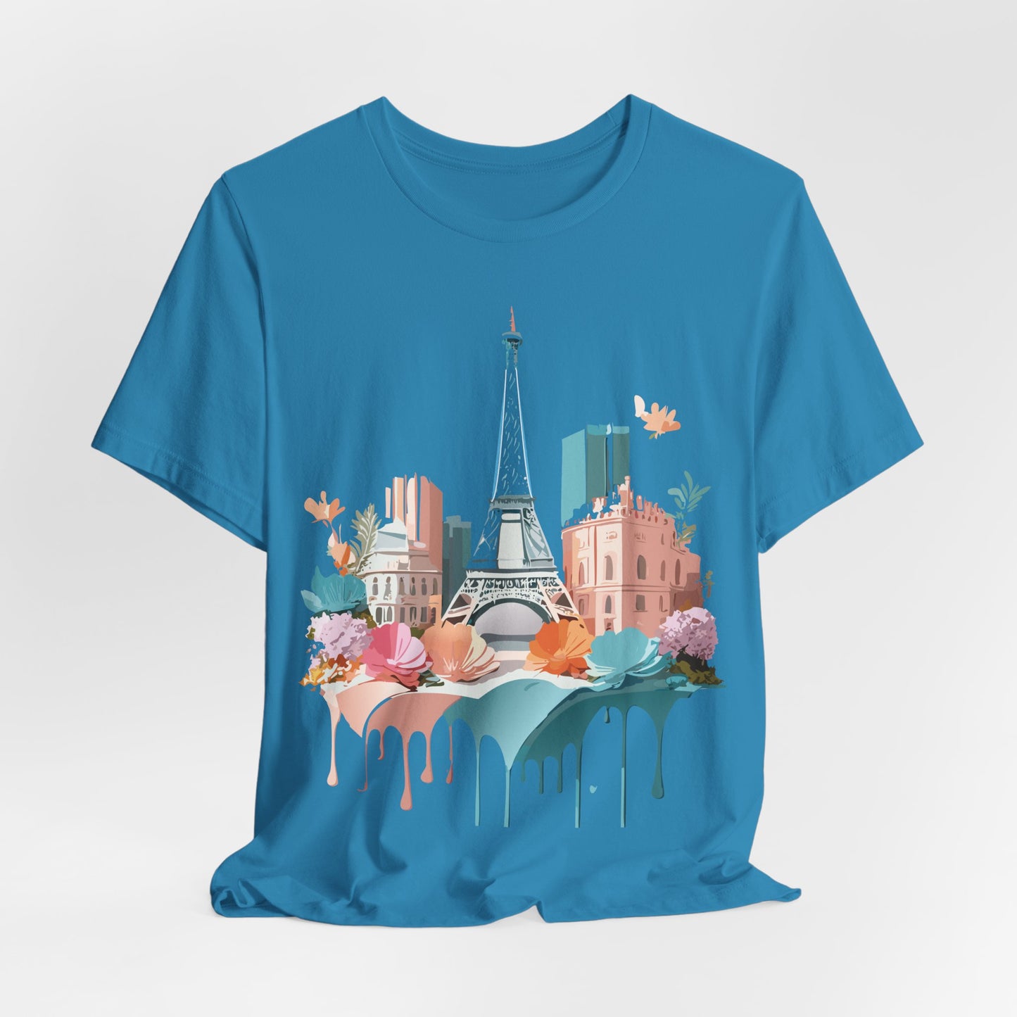 Tourist Shirt, Shirt with Paris - ADELPHA