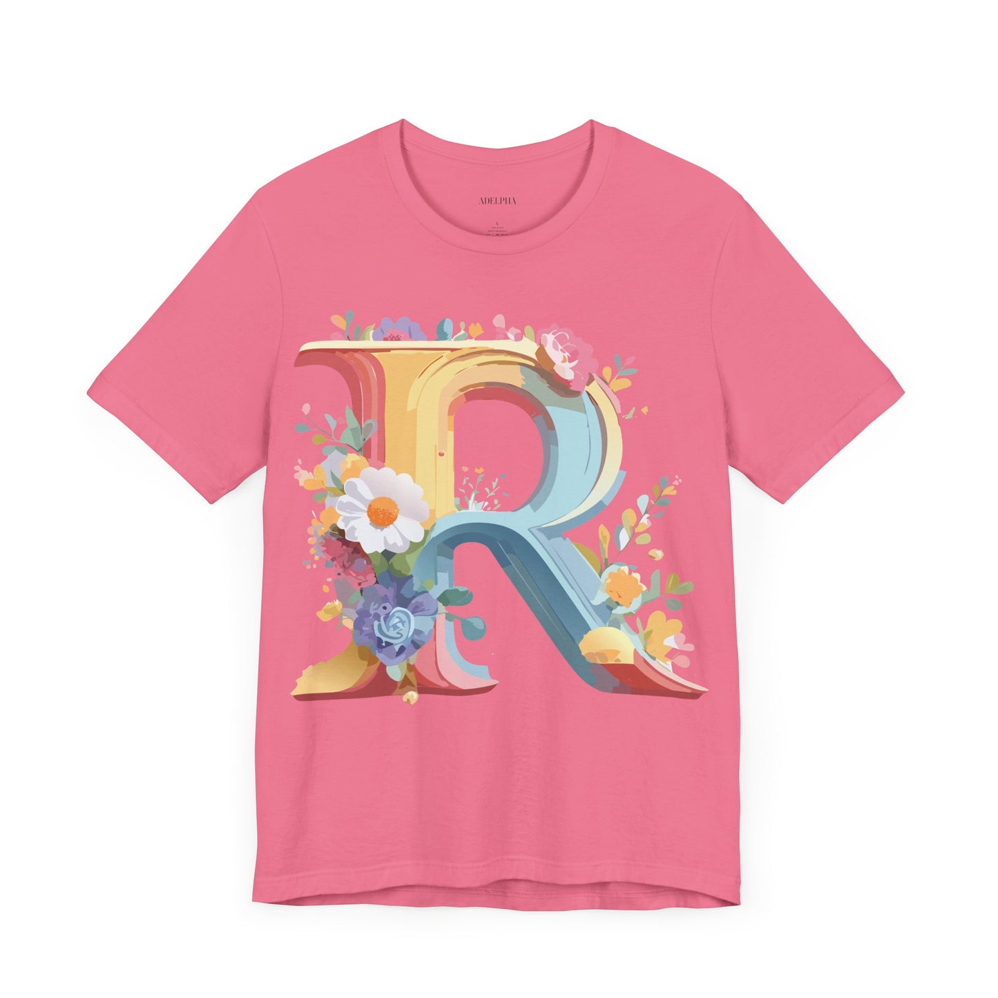Letter Shirt, Letter R Shirt - ADELPHA