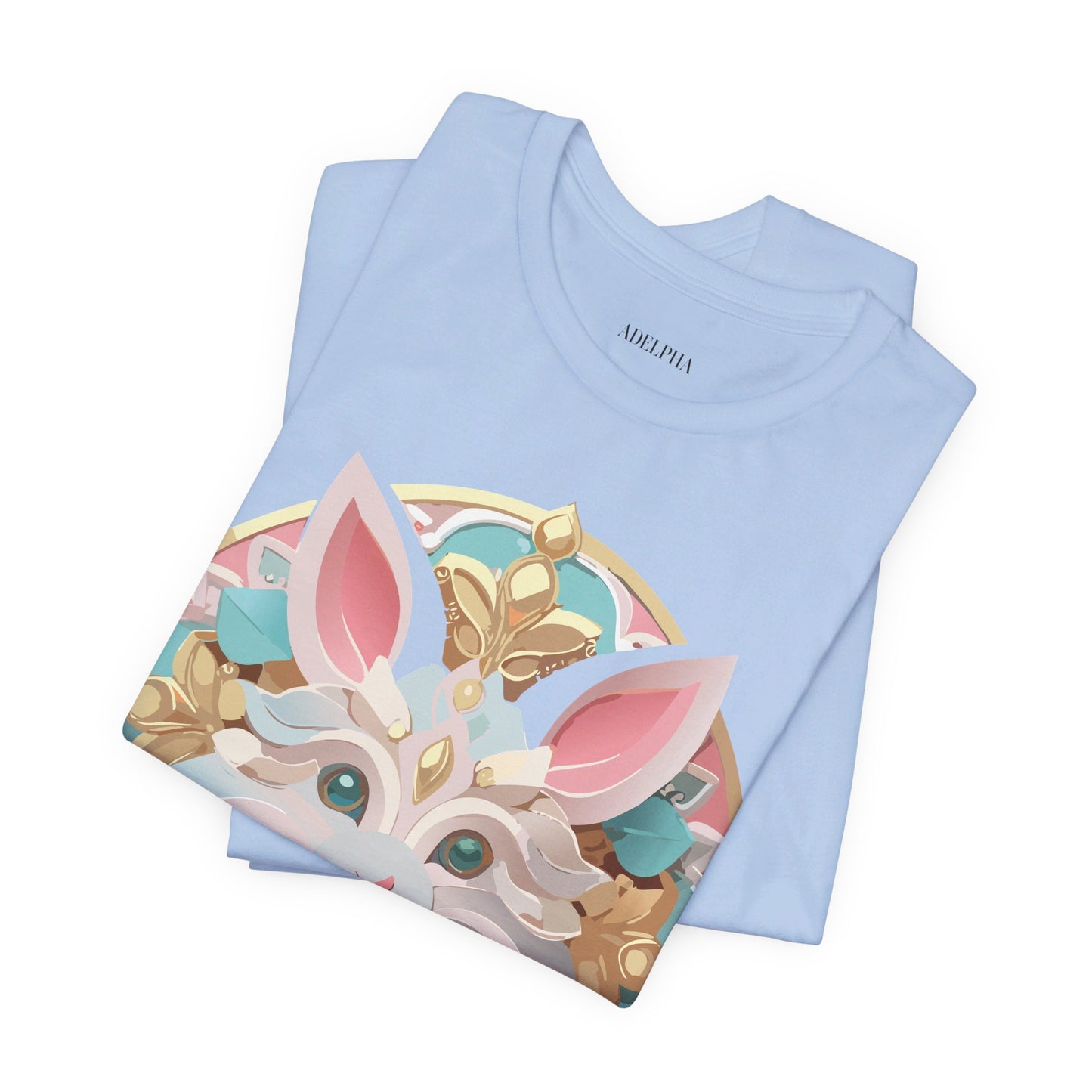 Natural Cotton Tee Shirt - Medallion Collection Printify
