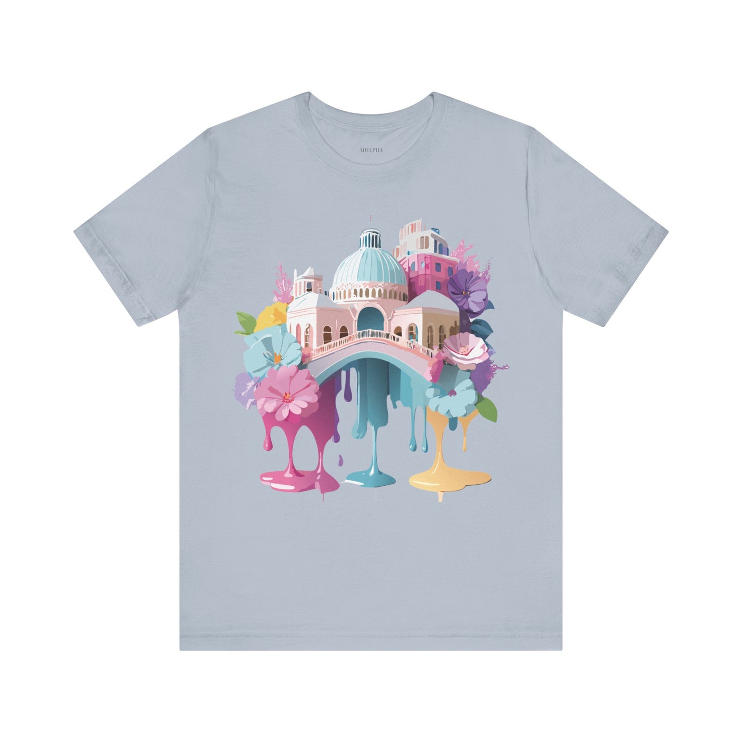 Natural Cotton Tee Shirt - Beautiful Places Collection - Venice Printify