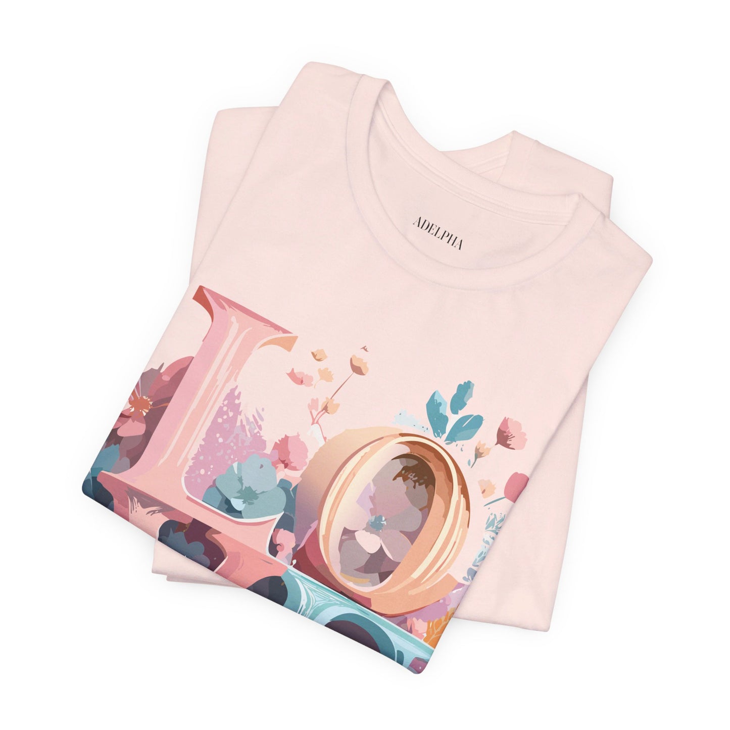 Natural Cotton Tee Shirt - Love story Collection Printify