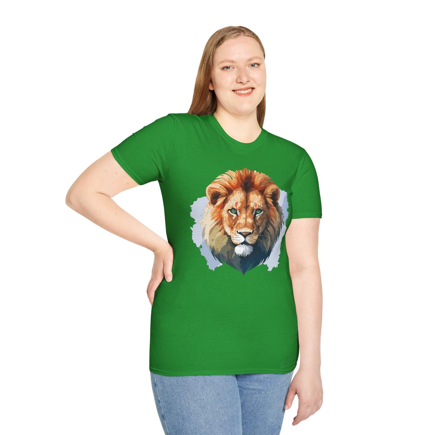 Lion Shirt, Shirt with Lion, Animal Tee, Shirt with Animals