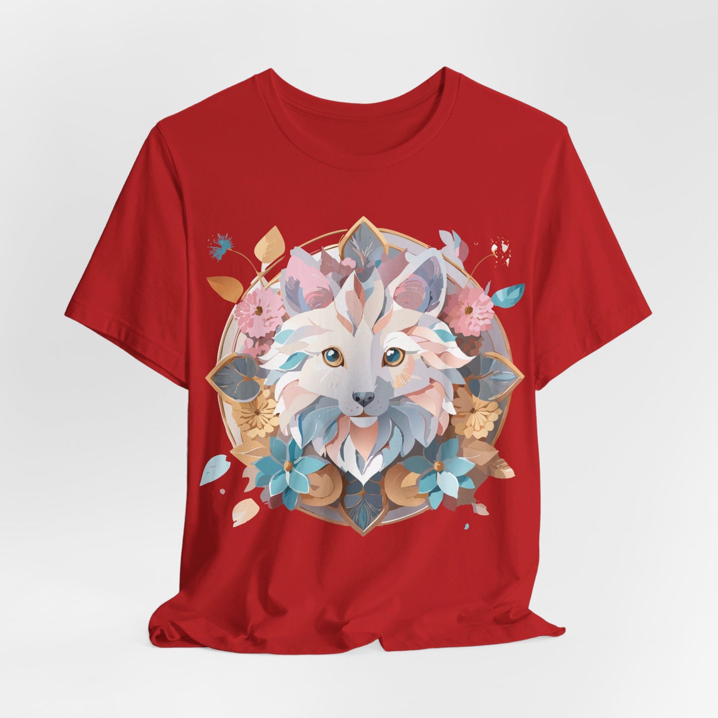 Natural Cotton Tee Shirt - Medallion Collection Printify