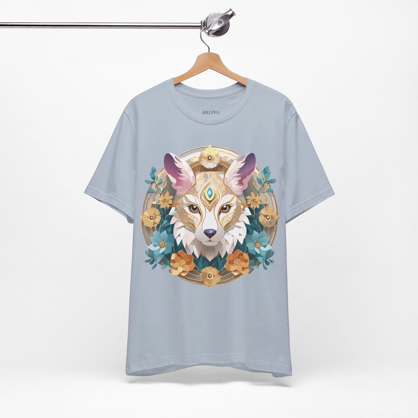Natural Cotton Tee Shirt - Medallion Collection Printify