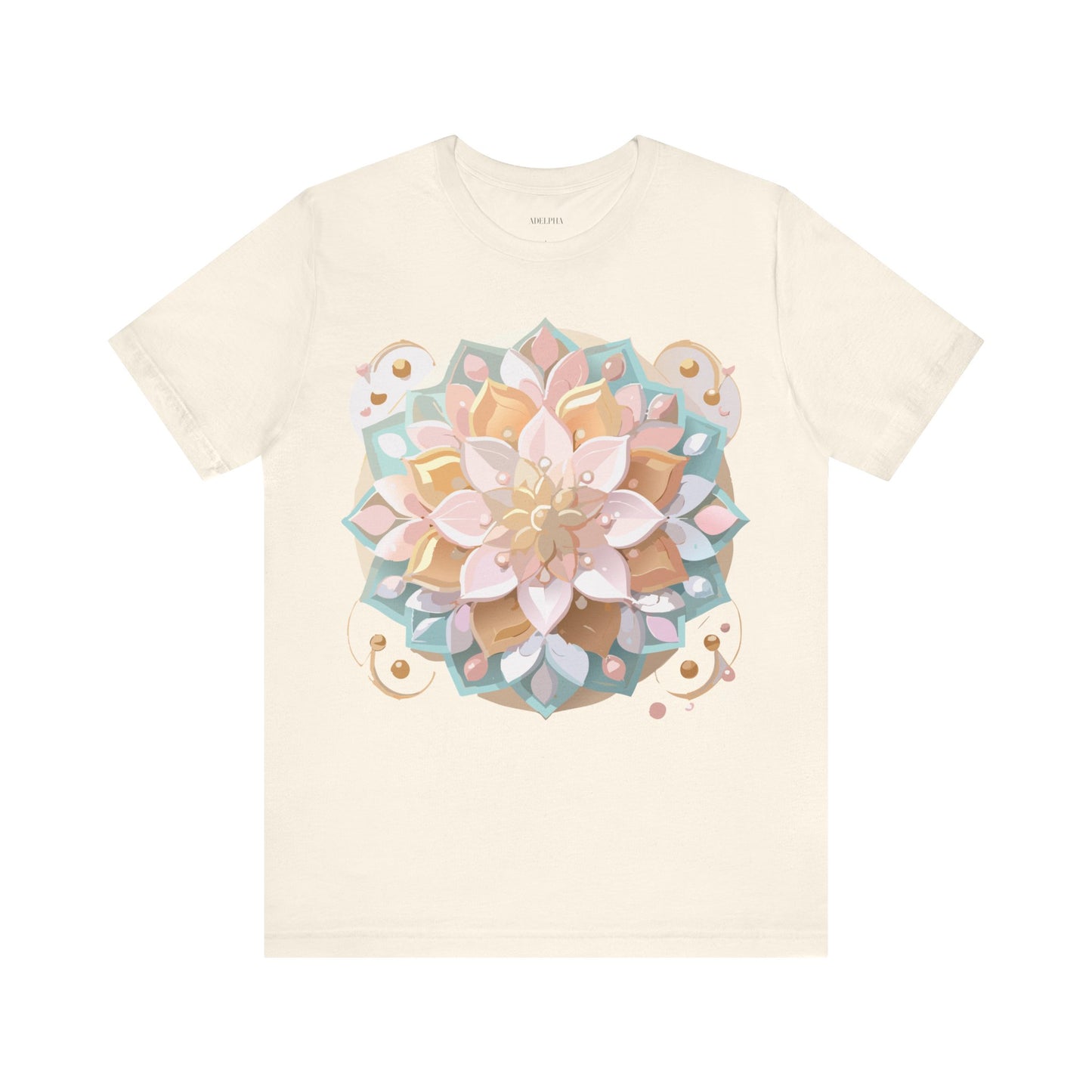 Natural Cotton Tee Shirt - Medallion Collection Printify