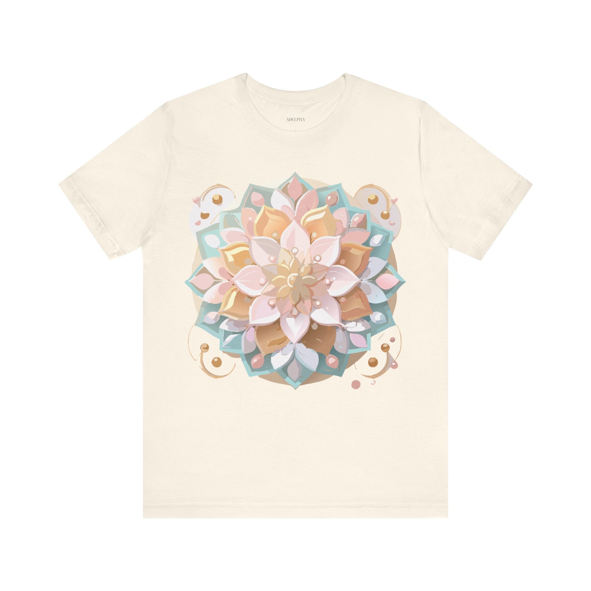 Natural Cotton Tee Shirt - Medallion Collection Printify