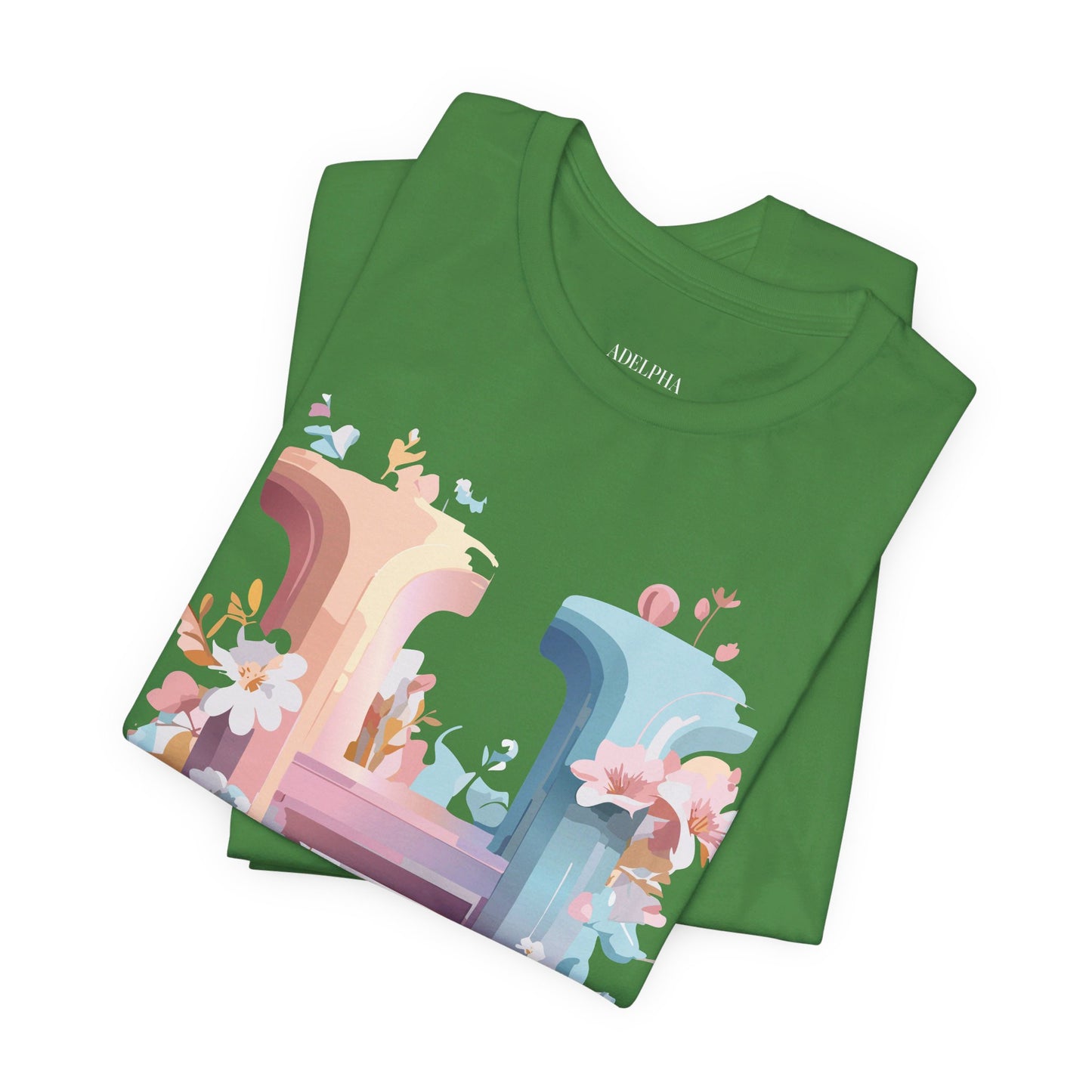 Natural Cotton Tee Shirt - Letters Collection - H Printify