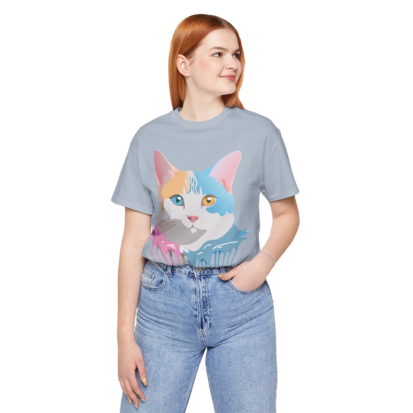 Cat Shirt, Shirt with Cat - ADELPHA