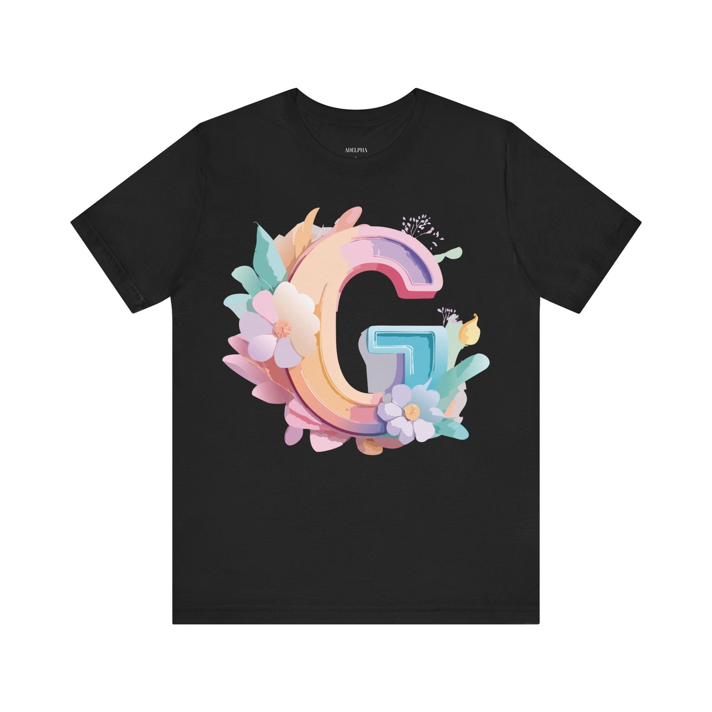 Natural Cotton Tee Shirt - Letters Collection - G Printify