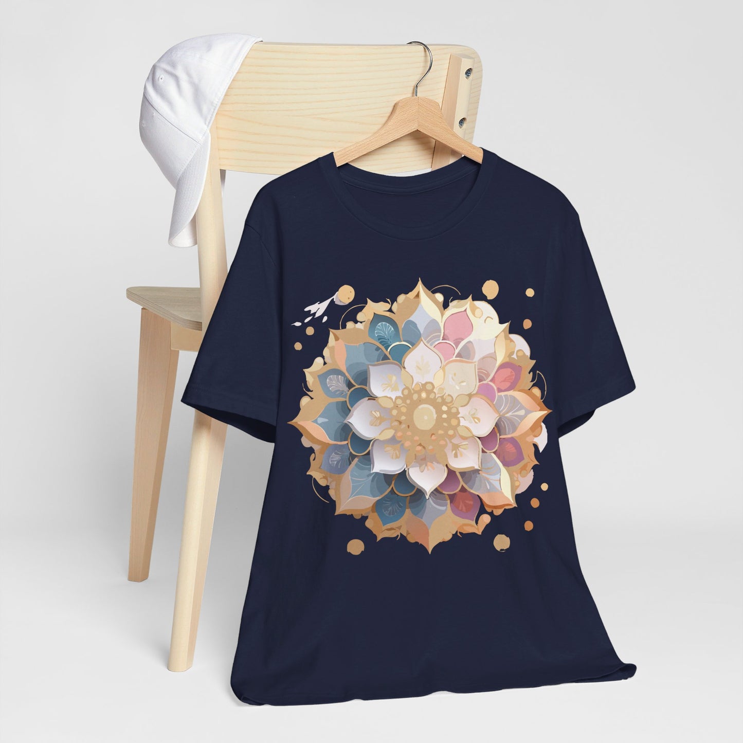 Natural Cotton Tee Shirt - Medallion Collection Printify