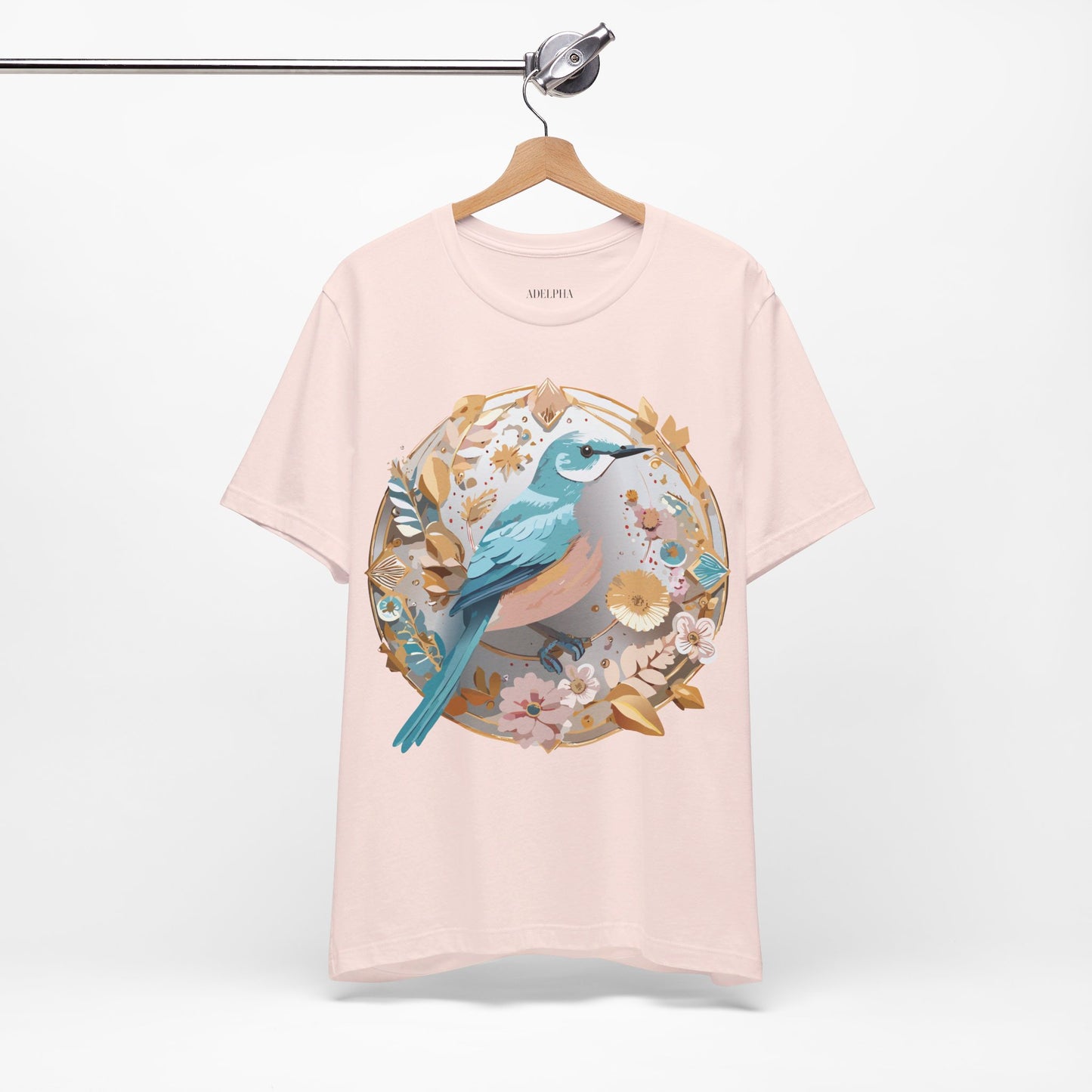 Natural Cotton Tee Shirt - Medallion Collection Printify