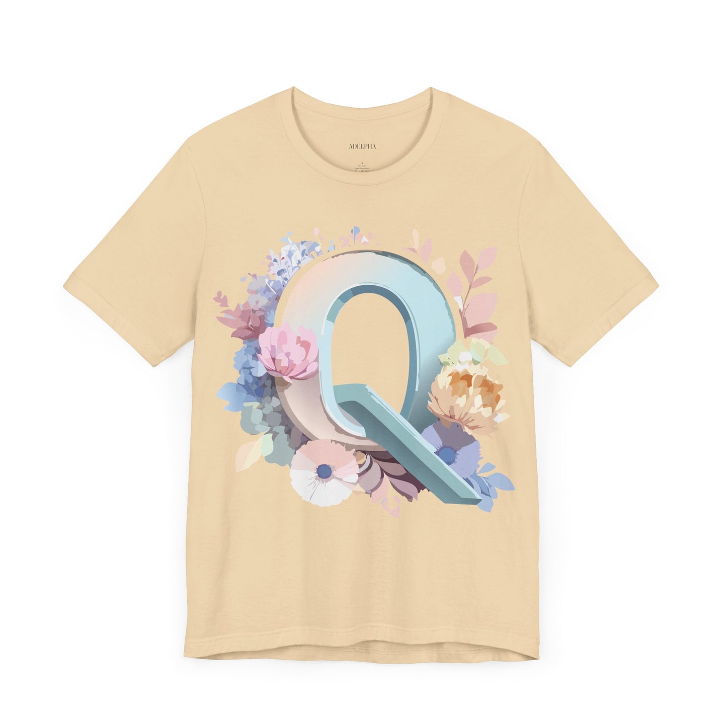 Letter Shirt, Letter Q Shirt - ADELPHA