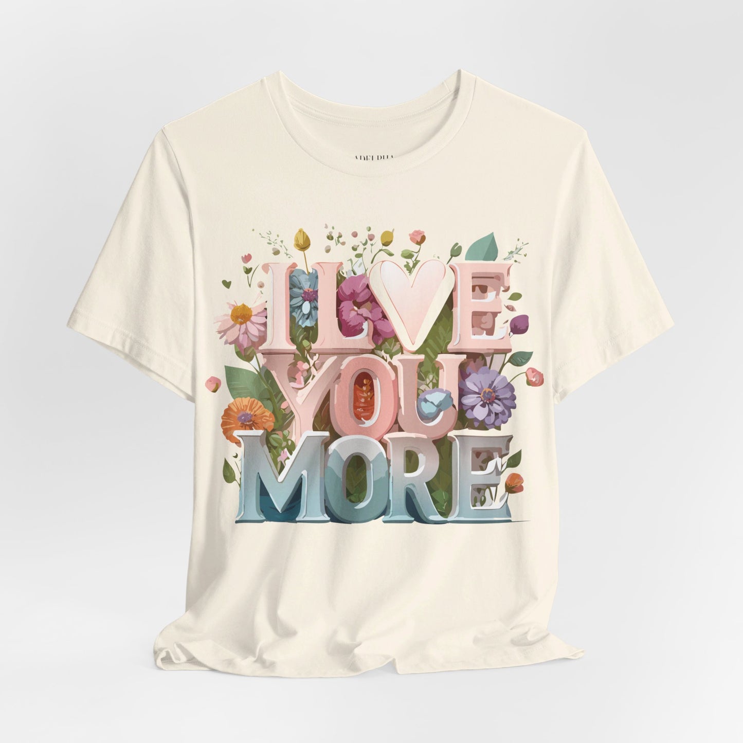 Natural Cotton Tee Shirt - Love story Collection Printify