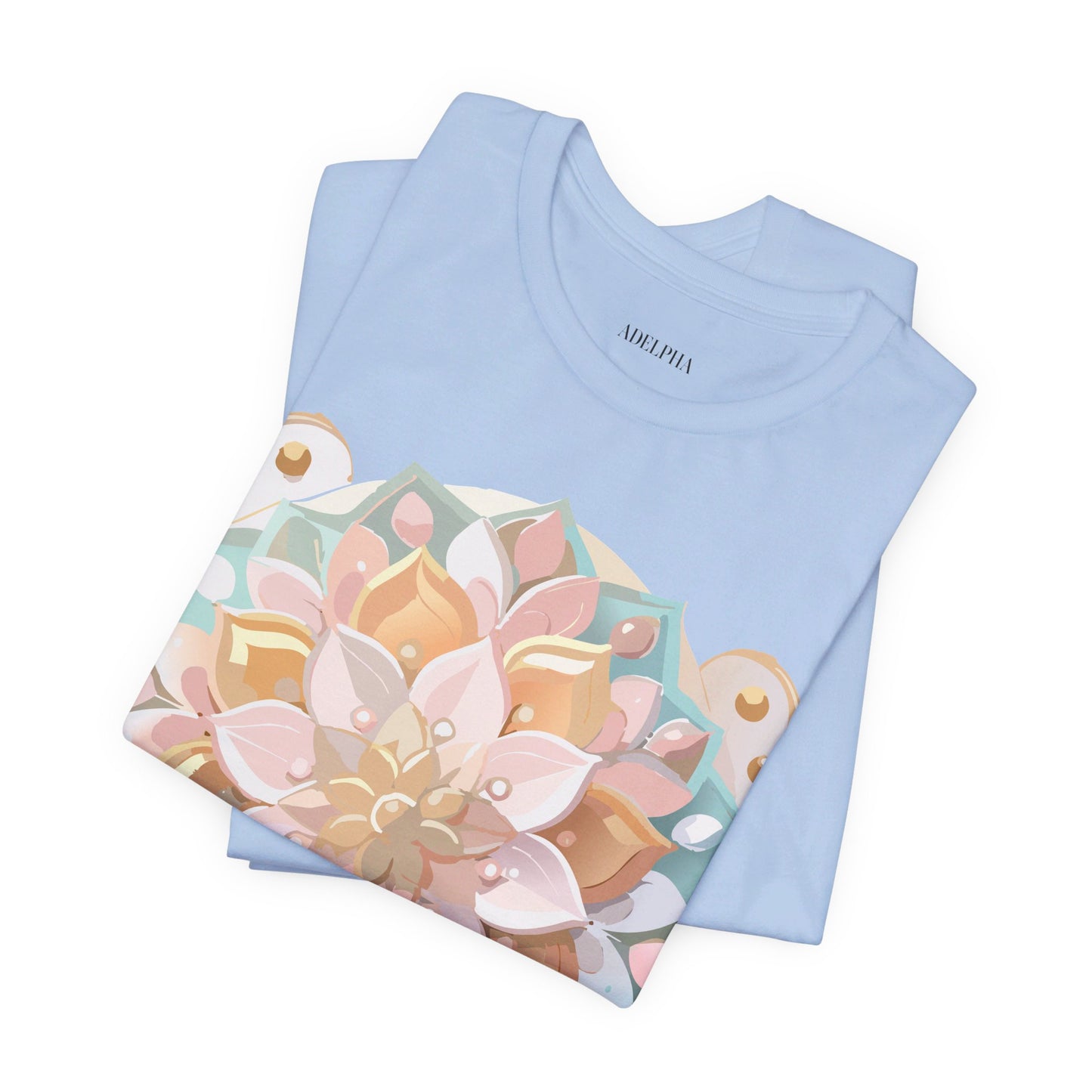 Natural Cotton Tee Shirt - Medallion Collection Printify