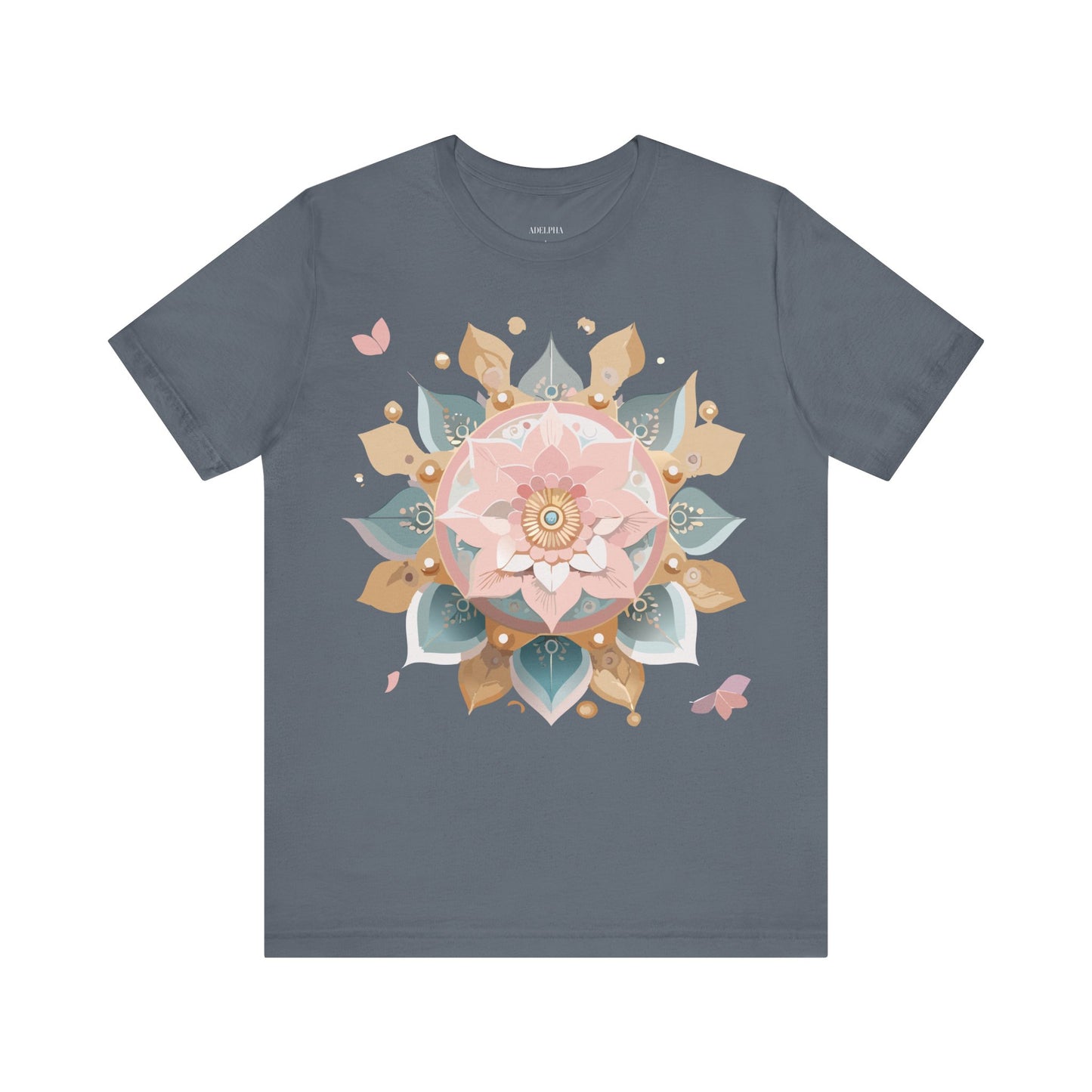 Natural Cotton Tee Shirt - Medallion Collection Printify