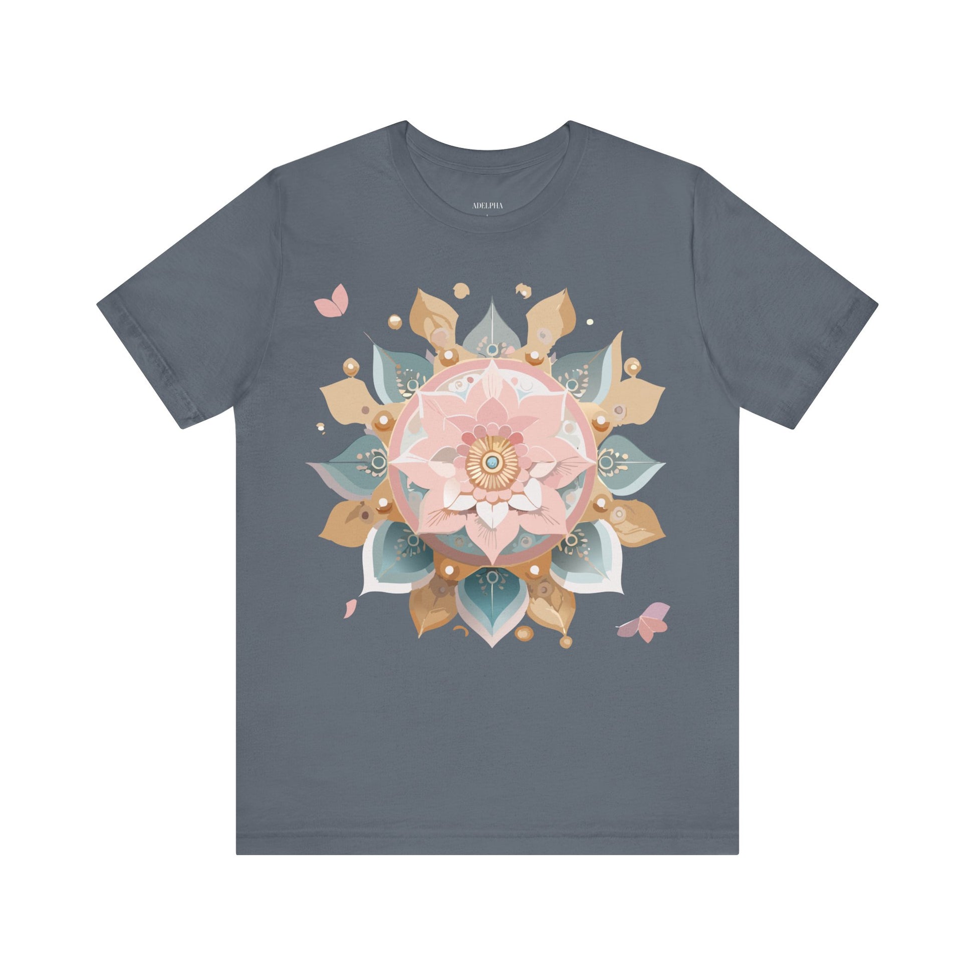 Natural Cotton Tee Shirt - Medallion Collection Printify