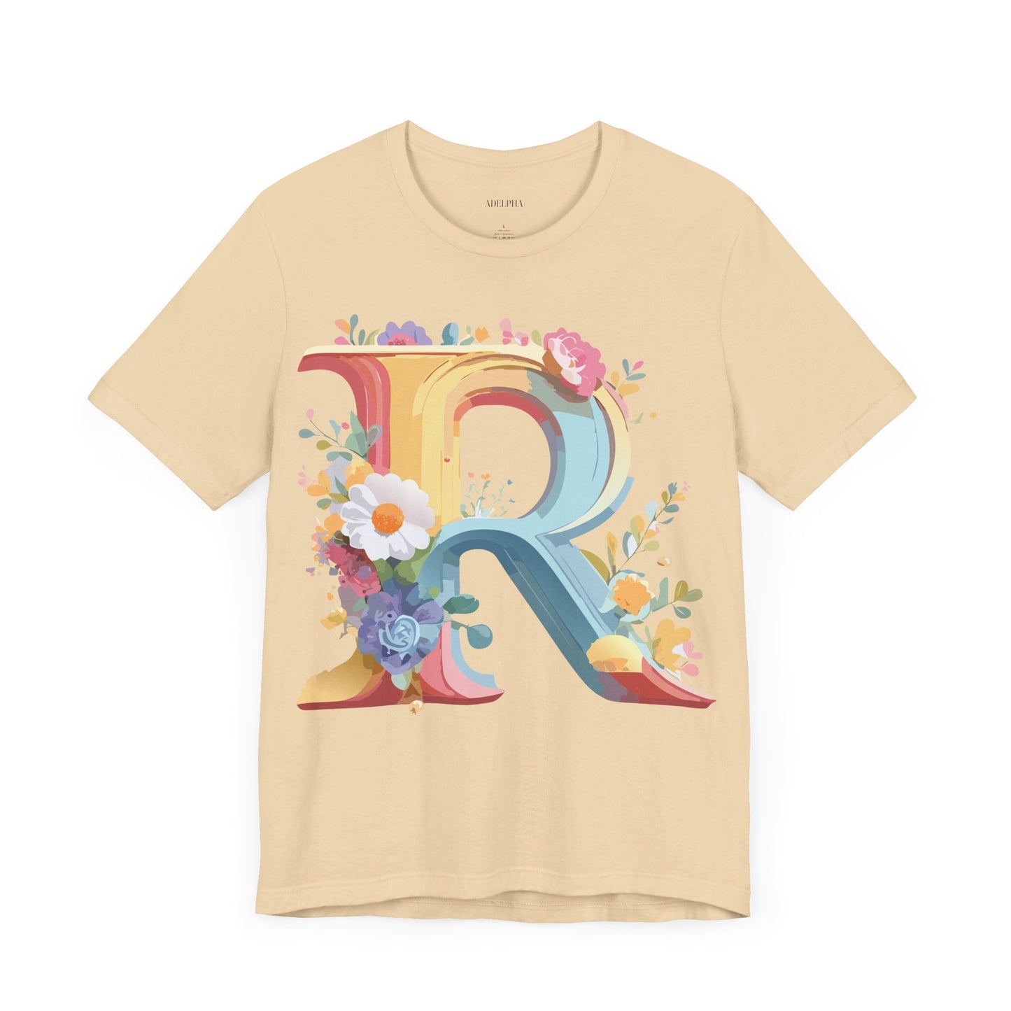 Letter Shirt, Letter R Shirt - ADELPHA