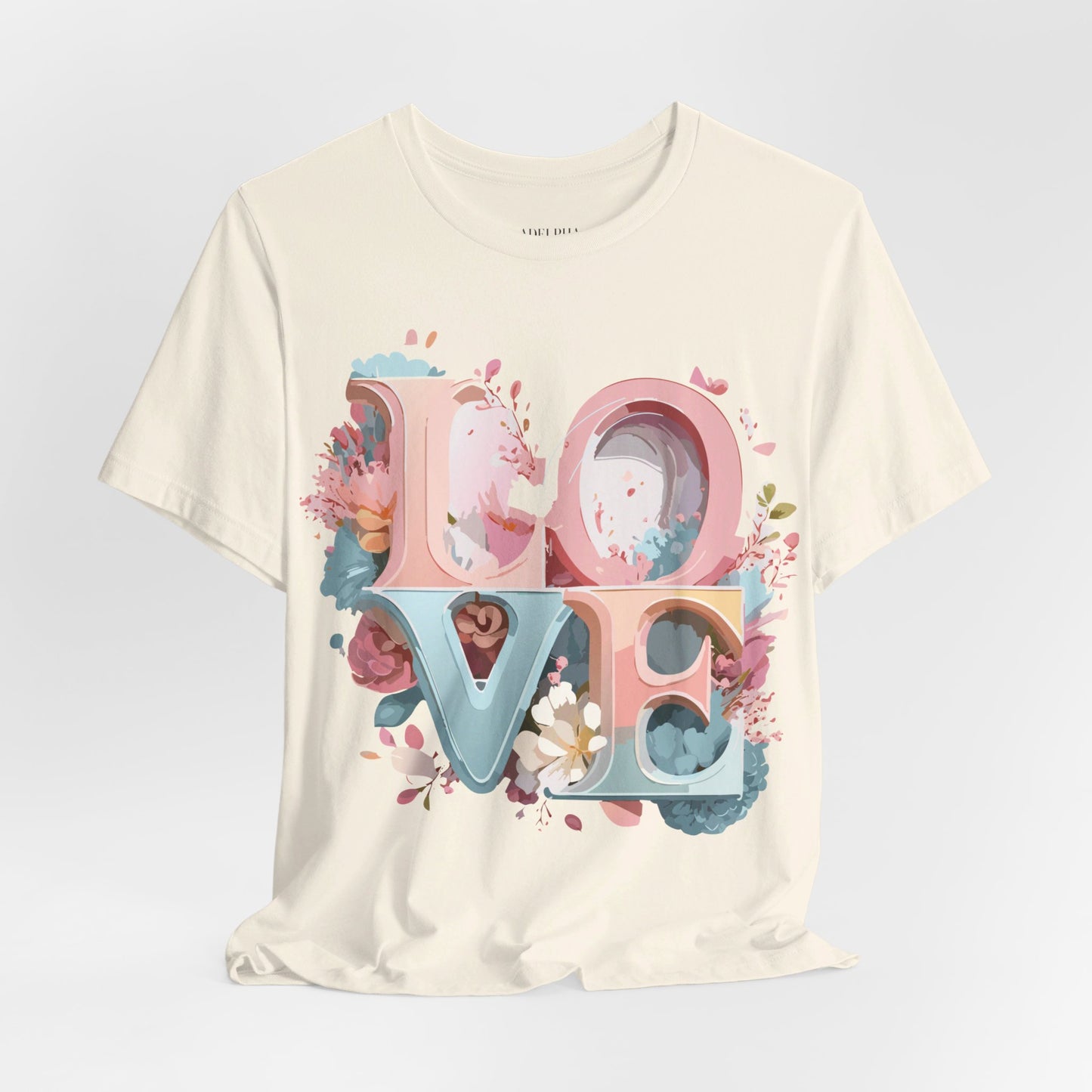 Natural Cotton Tee Shirt - Love story Collection Printify