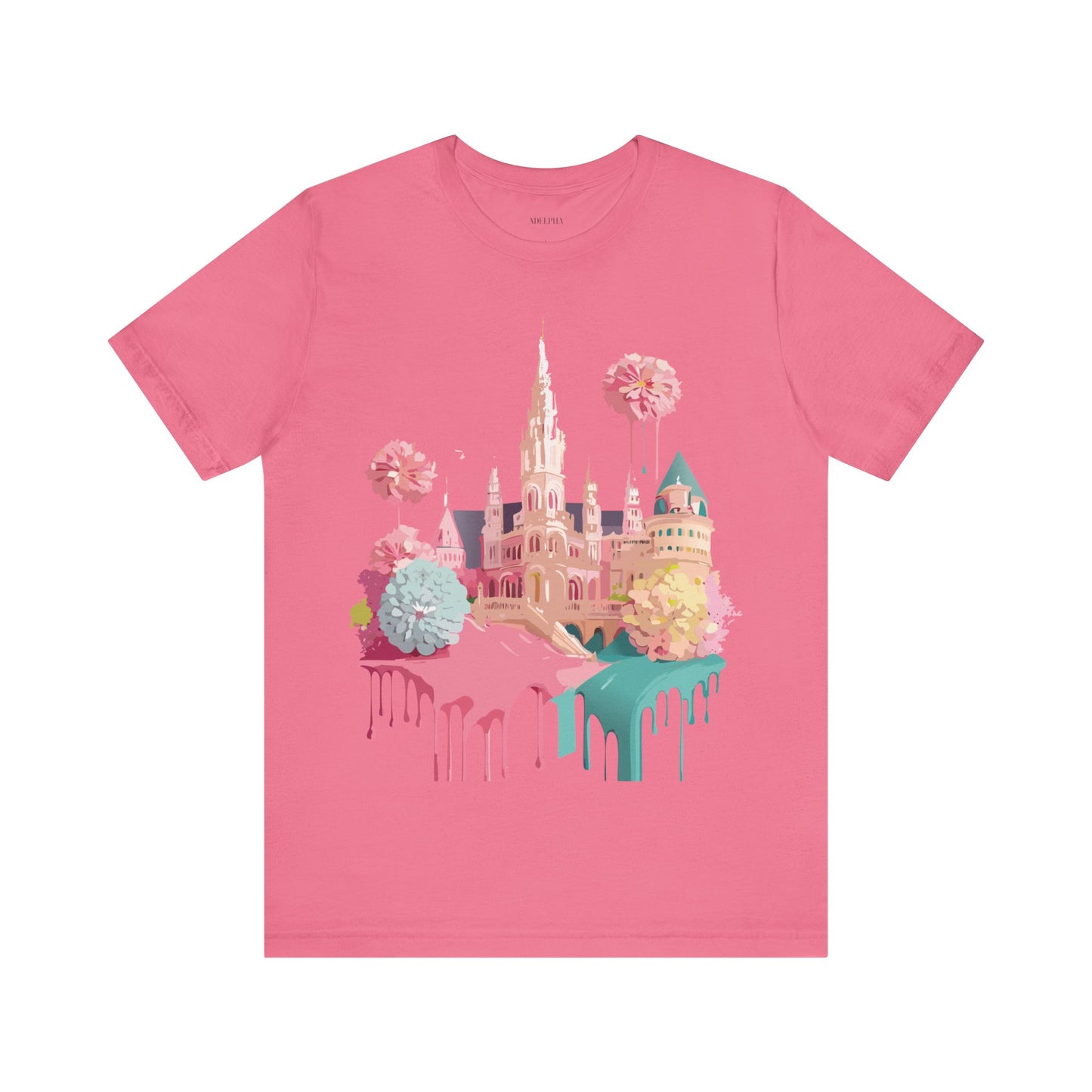 Natural Cotton Tee Shirt - Beautiful Places Collection - Vienna Printify
