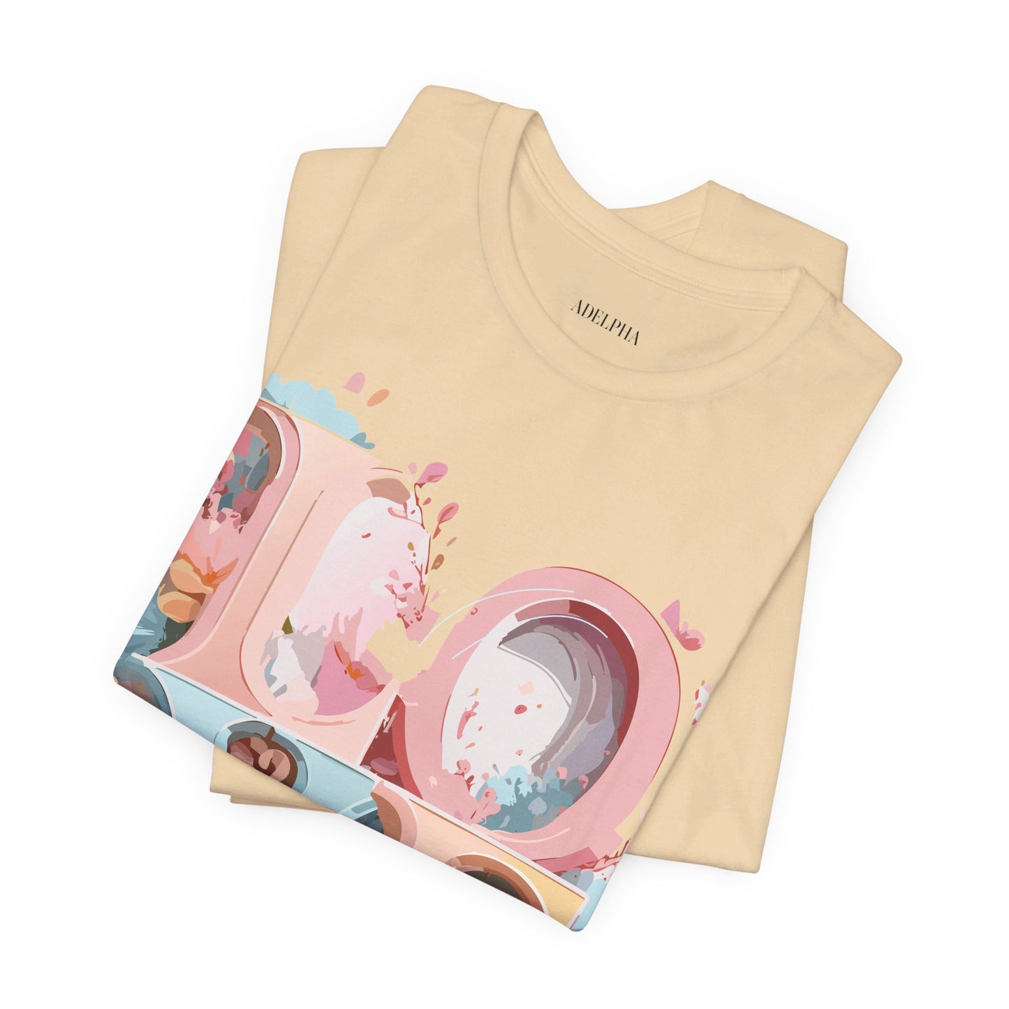 Natural Cotton Tee Shirt - Love story Collection Printify