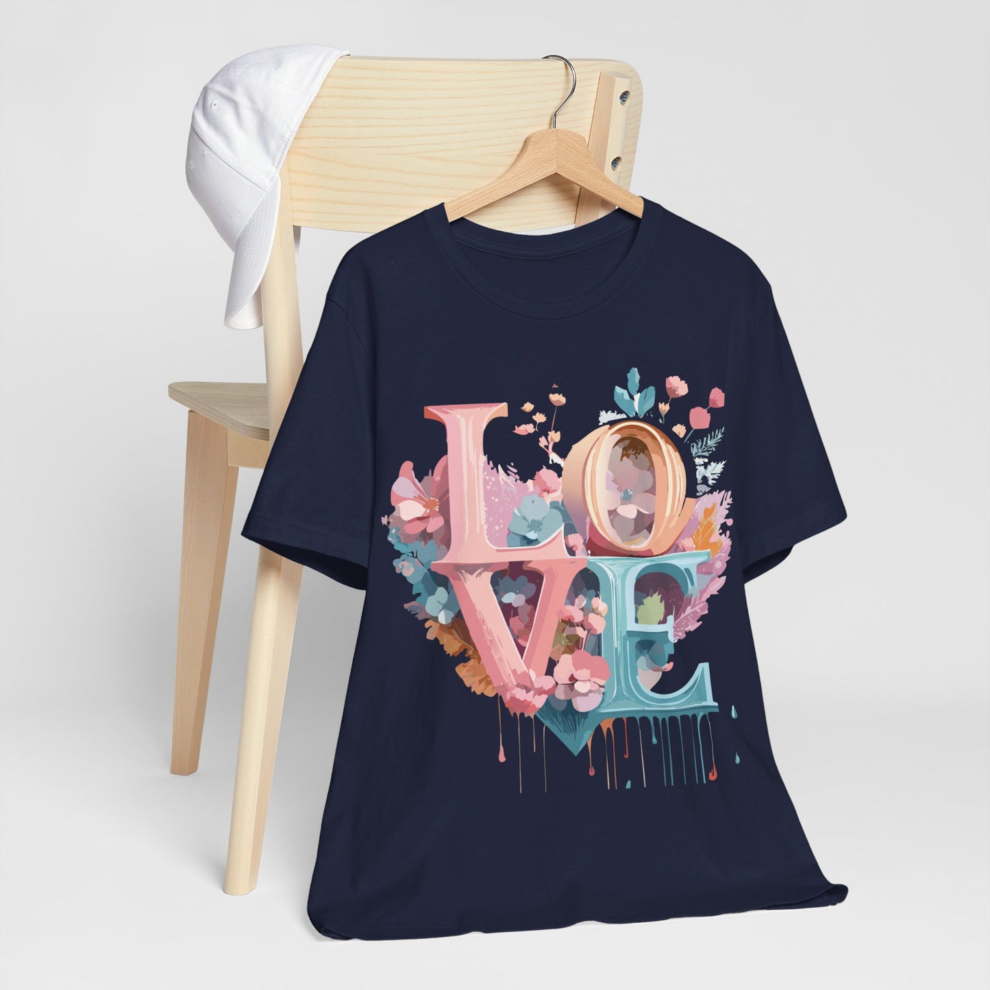 Natural Cotton Tee Shirt - Love Story Collection Printify