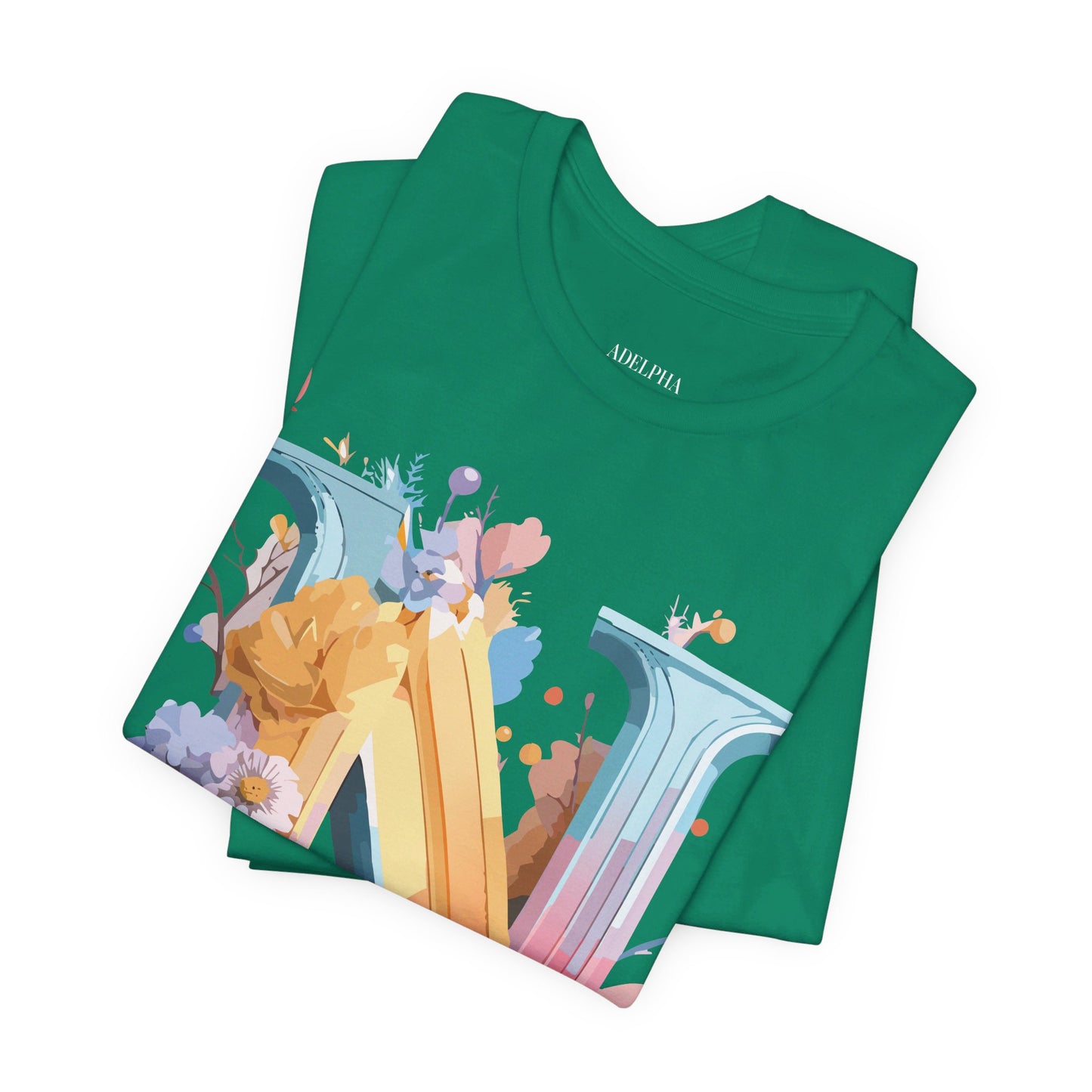 Natural Cotton Tee Shirt - Letters Collection - N Printify