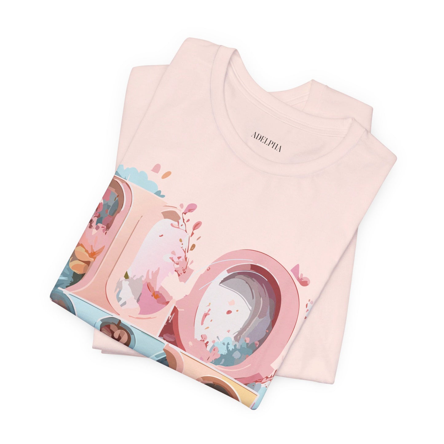 Natural Cotton Tee Shirt - Love story Collection Printify