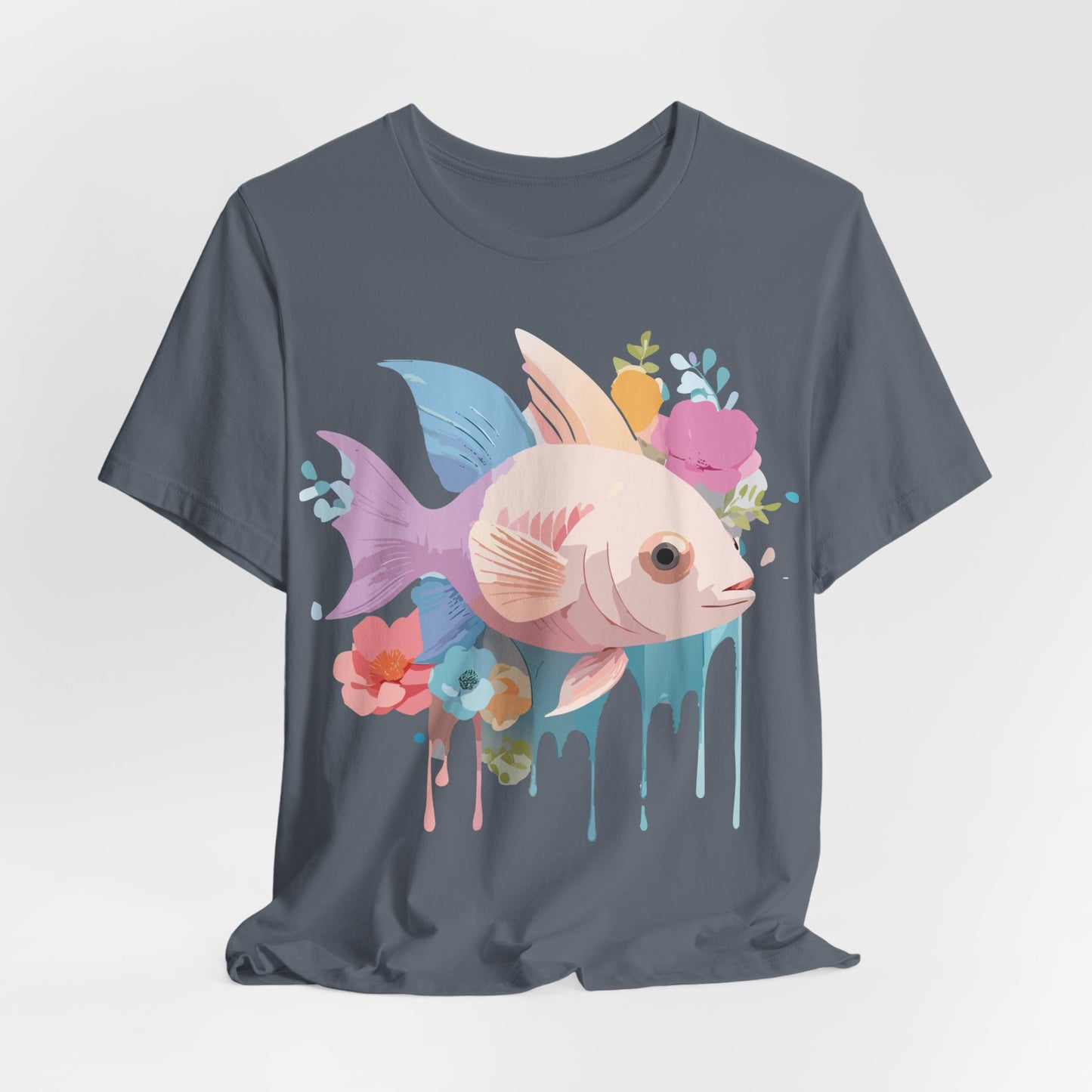 Shirt with Animals | Fish Printify
