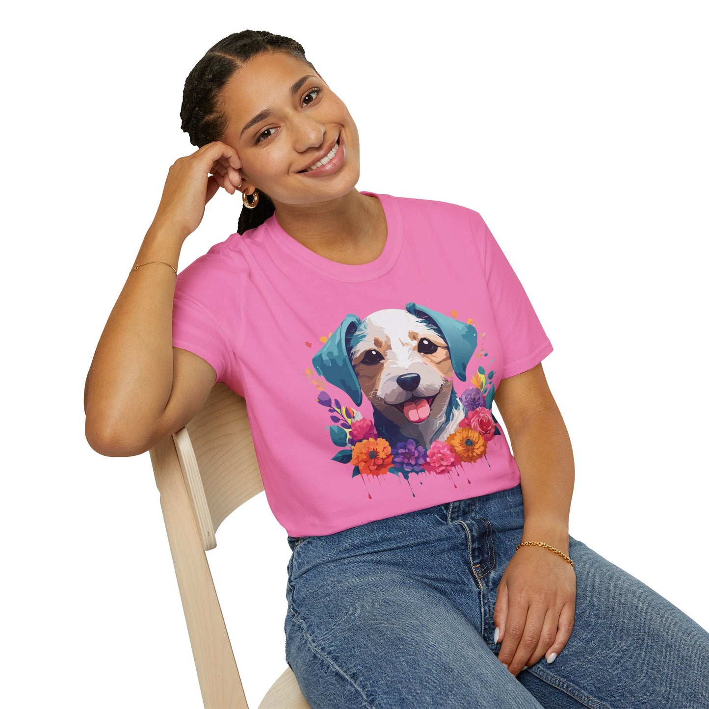 Dog Shirt, Shirt with Dog, Animal Tee, Shirt with Animals