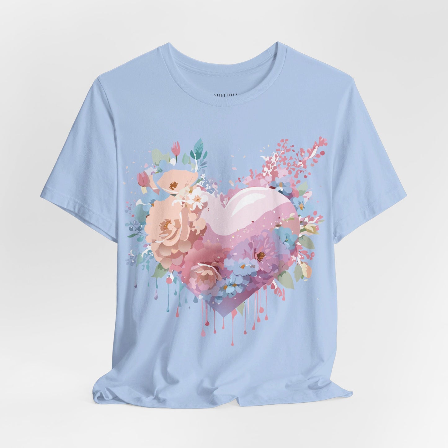 Natural Cotton Tee Shirt - Love story Collection Printify