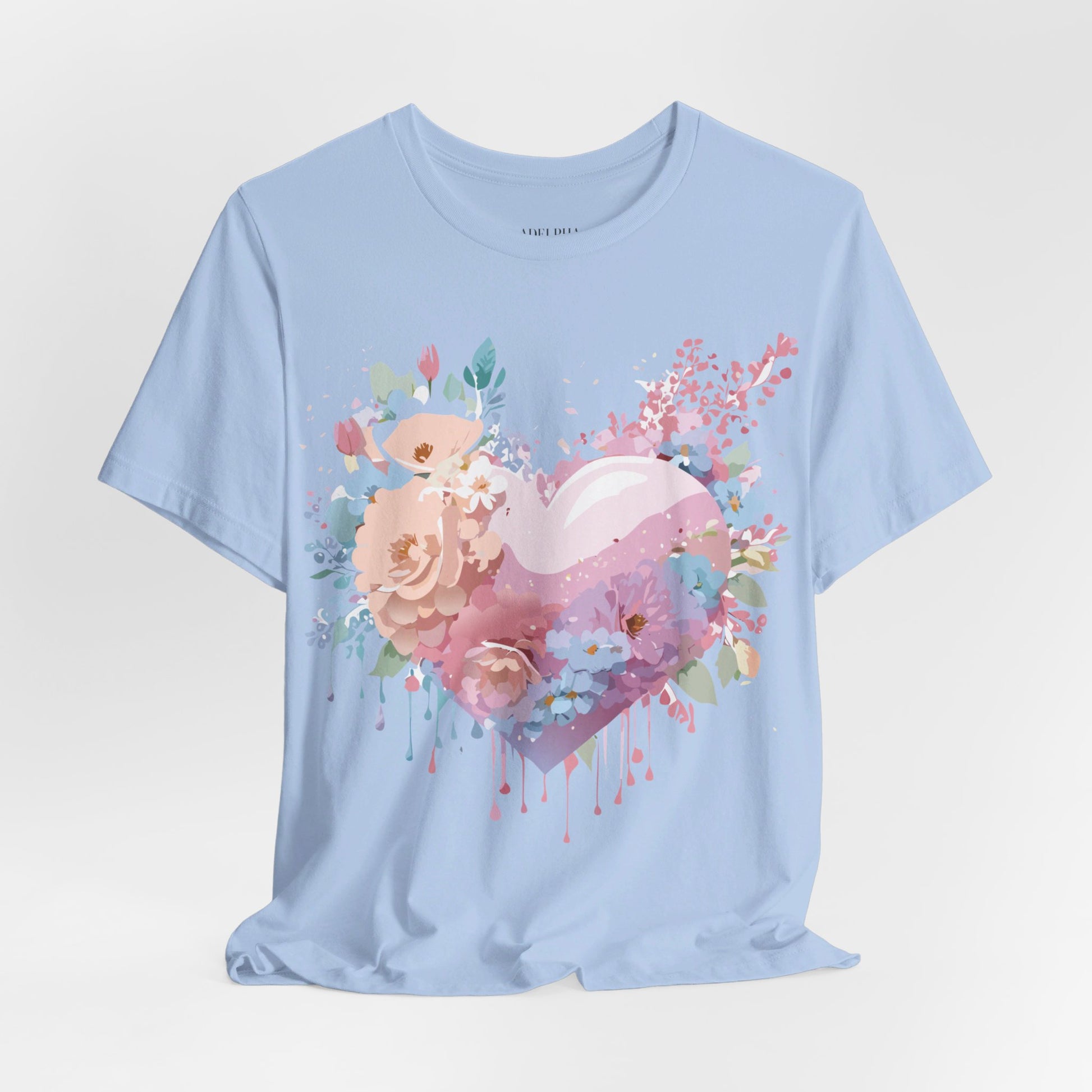 Natural Cotton Tee Shirt - Love story Collection Printify