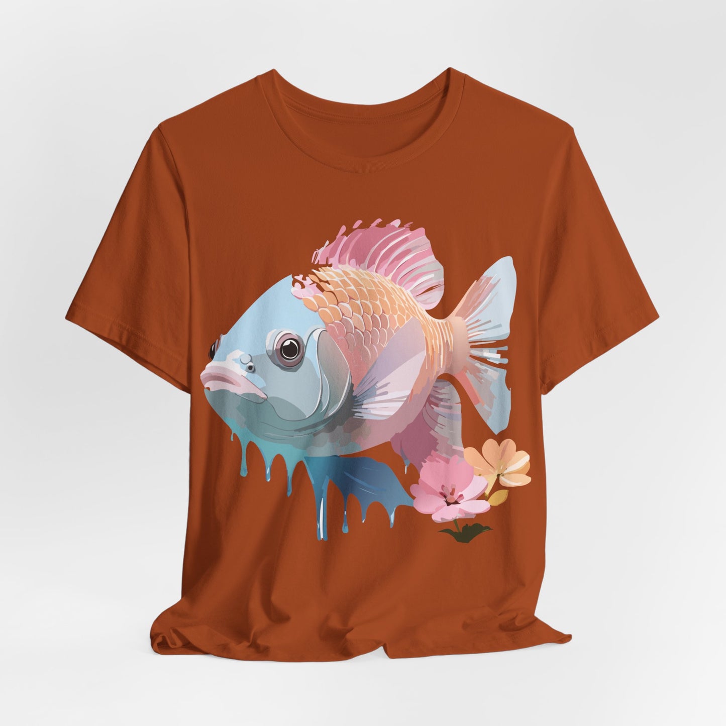 Shirt with Animals | Fish Printify
