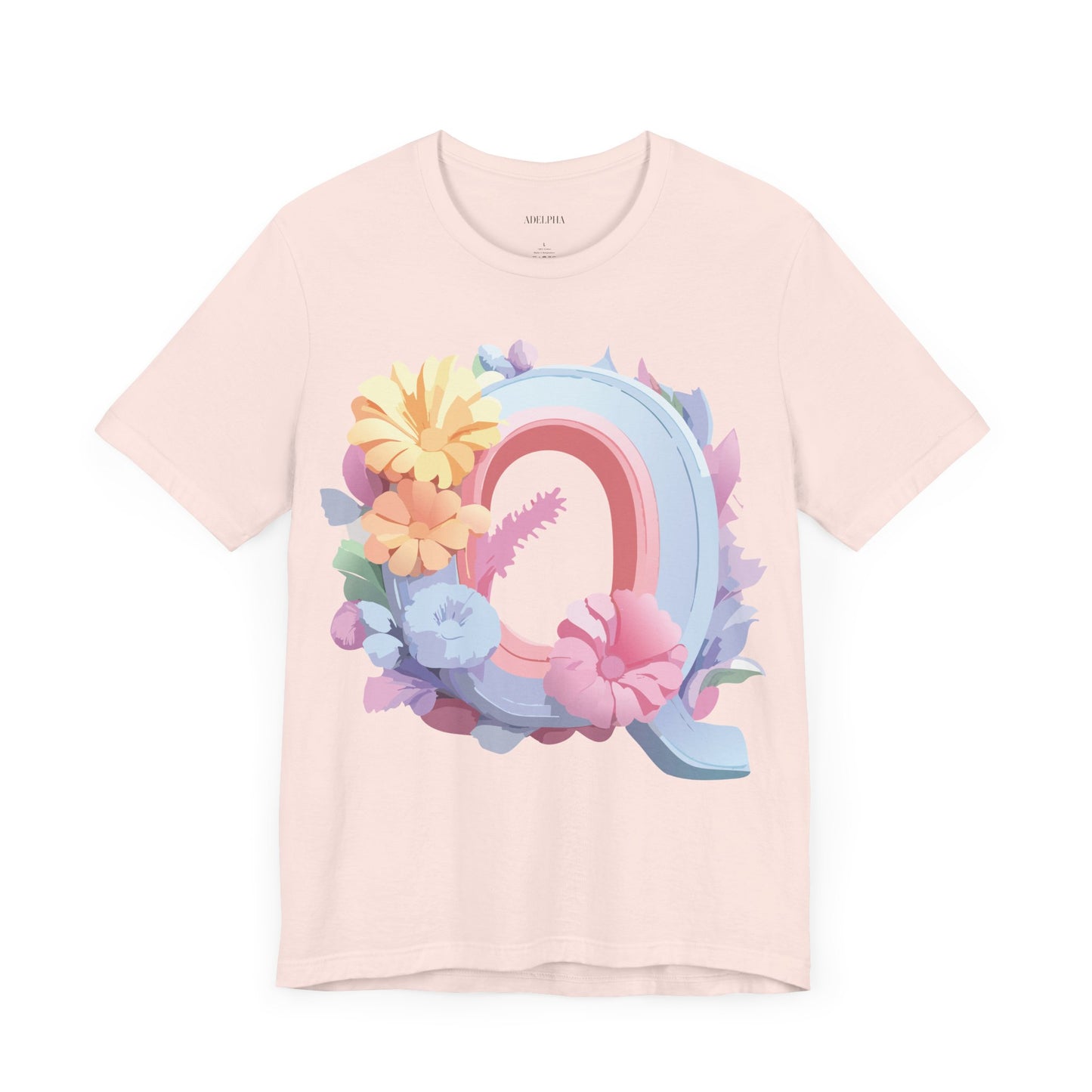Letter Shirt, Letter Q Shirt - ADELPHA