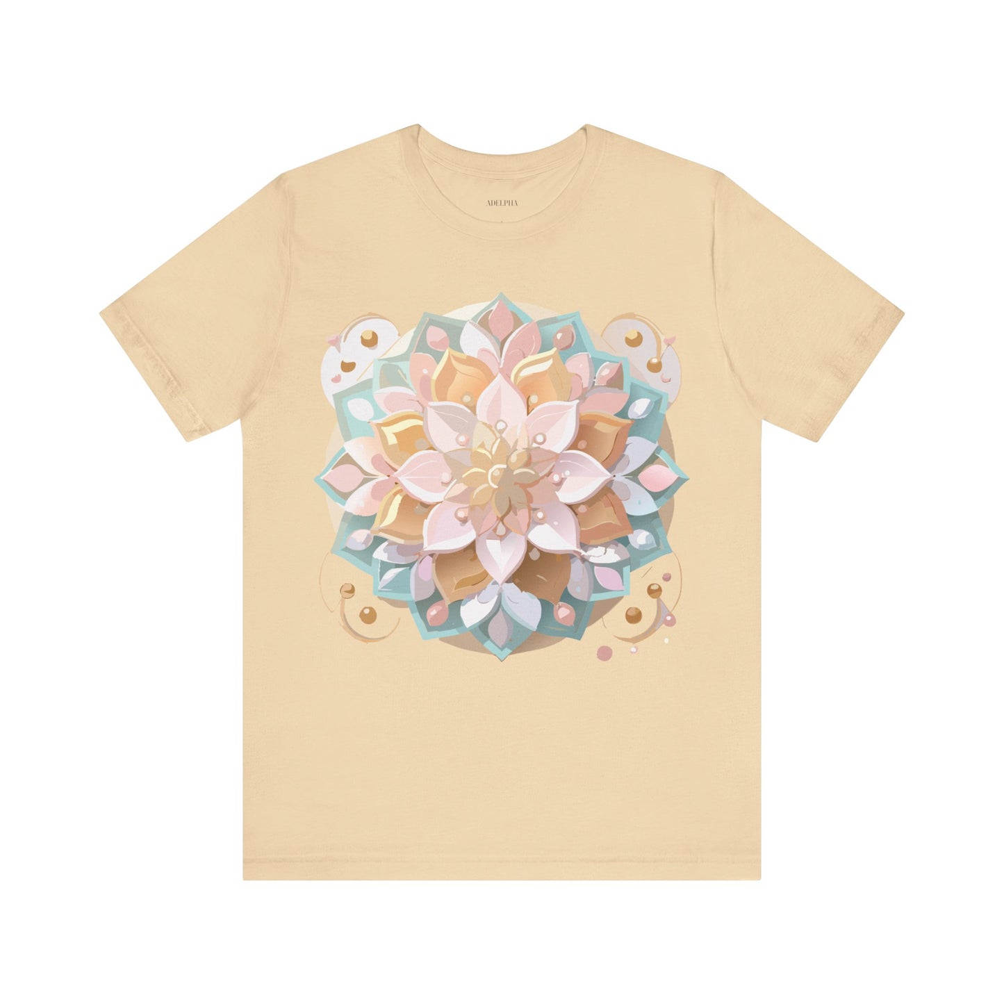 Natural Cotton Tee Shirt - Medallion Collection Printify