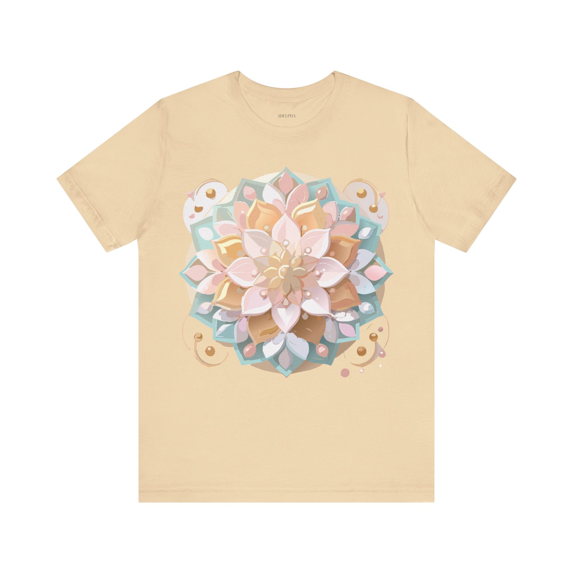 Natural Cotton Tee Shirt - Medallion Collection Printify