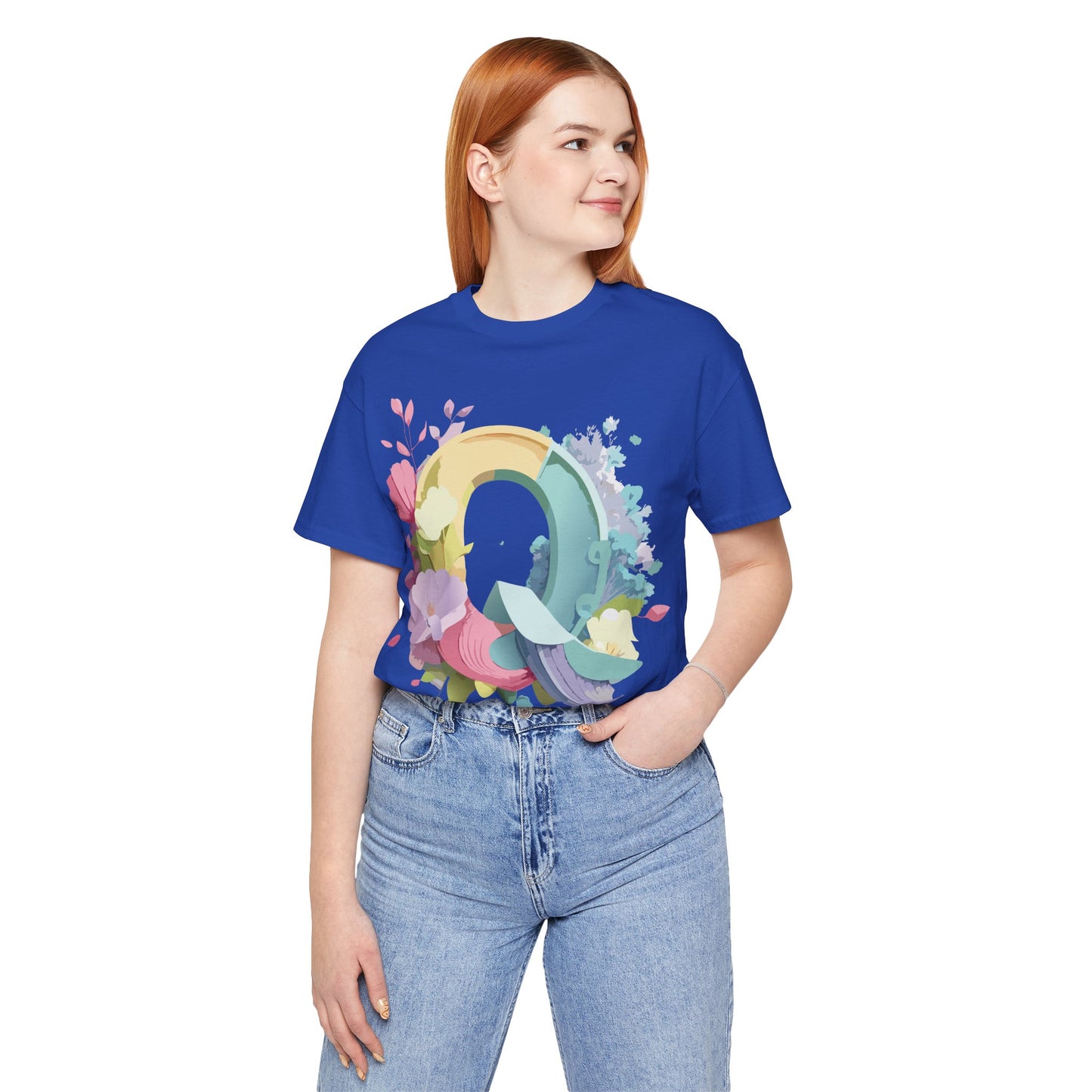 Letter Shirt, Letter Q Shirt - ADELPHA