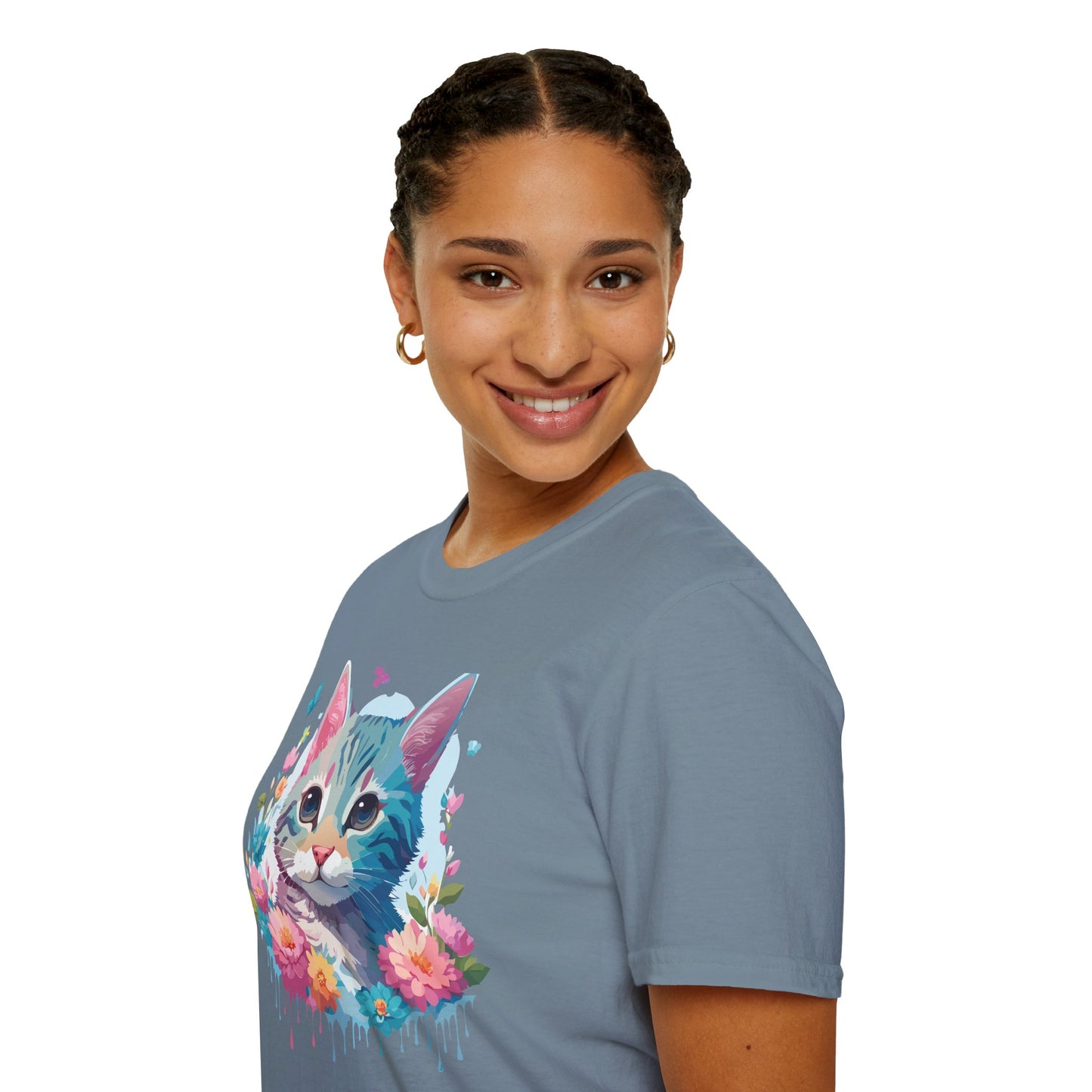 Cat Shirt, Shirt with Cat, Cats Tee, Kitten Tee